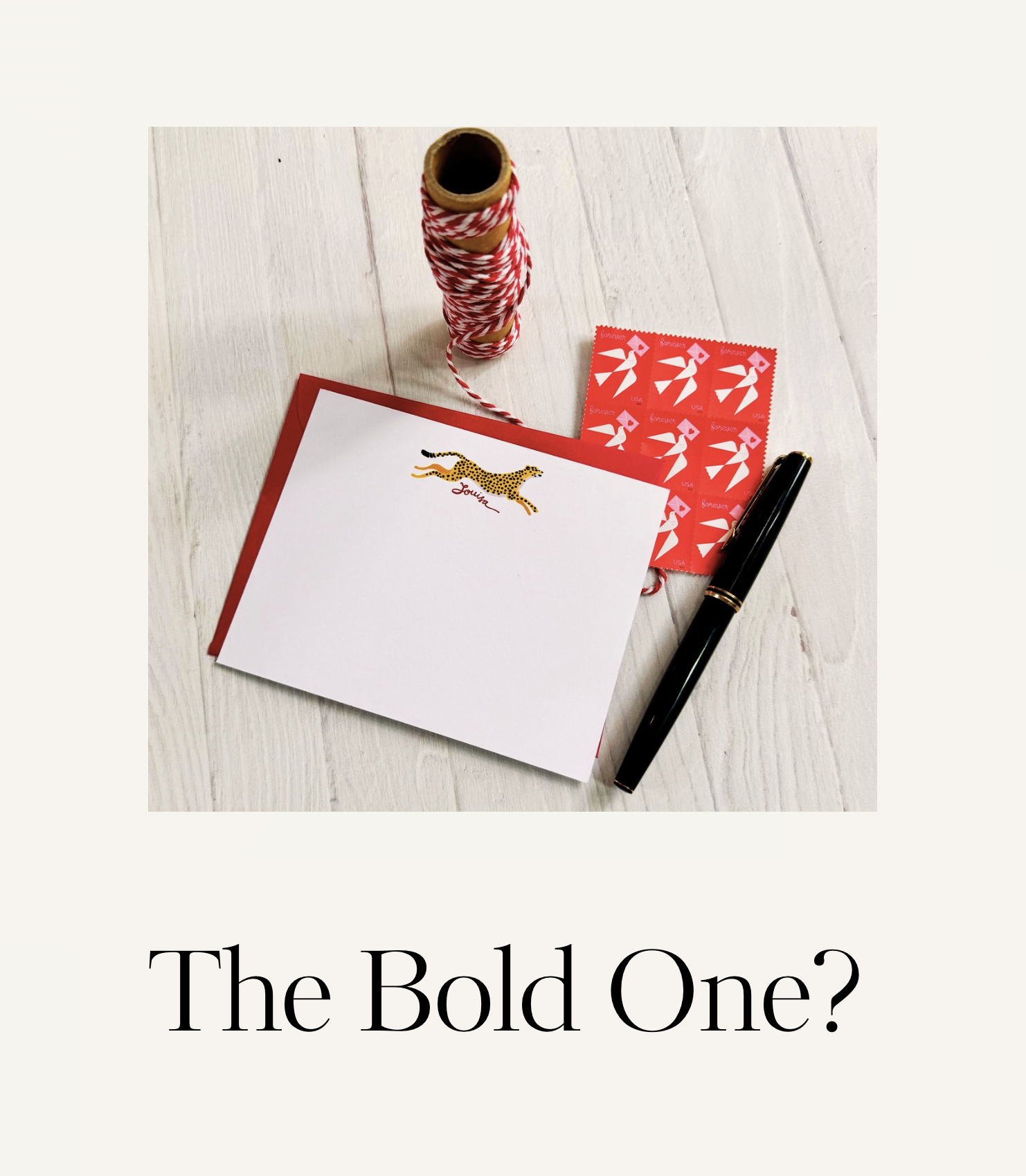 Personalized Stationery
