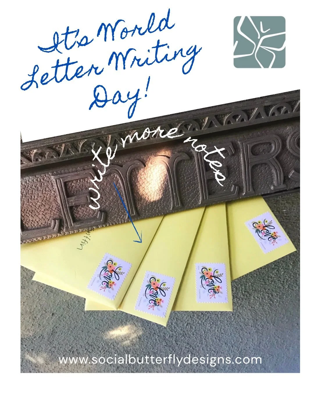 World Letter Writing Day is here&mdash;go make someone smile 💌😊!!