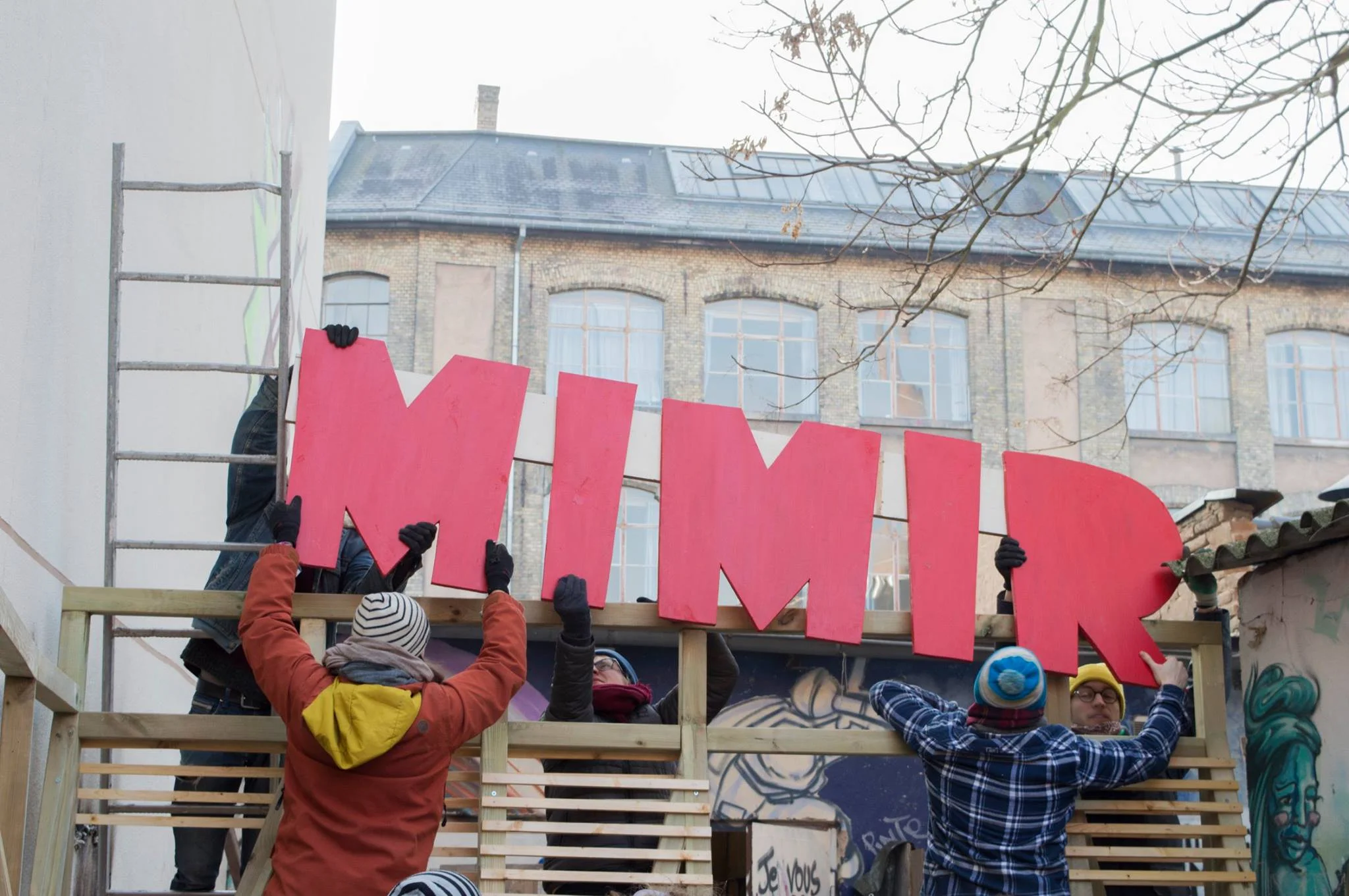 Mise en place des lettres