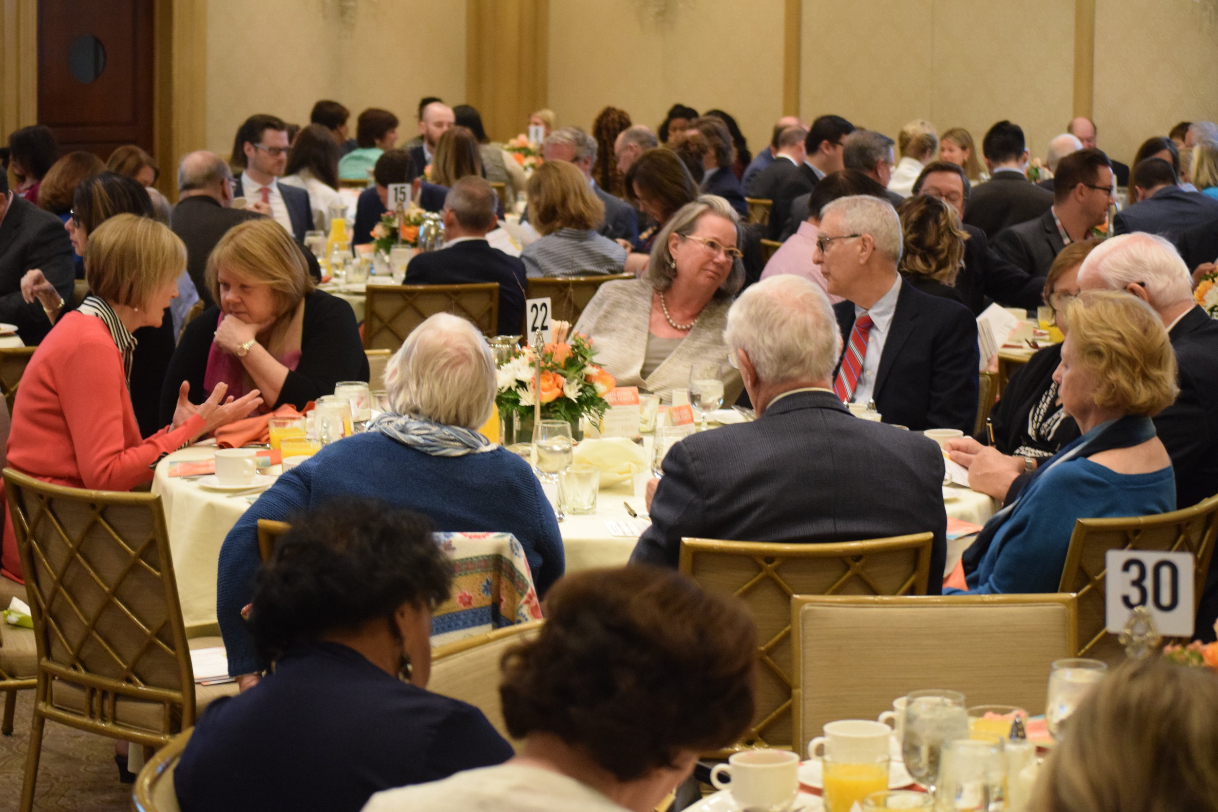  The Building a Brighter Future Breakfast drew more than 300 people. 