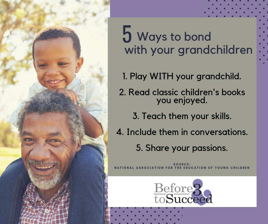 Building relationships: Here are 5 ways grandparents can bond with their  grandchildren — Oakland Family Services