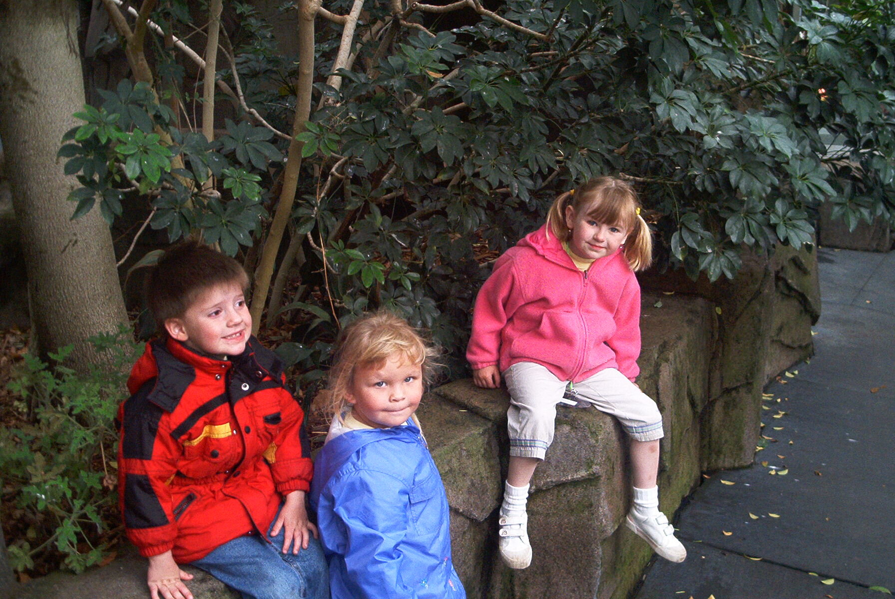  Oakland Family Services preschoolers enjoy a field trip to the Detroit Zoo in 2002. 