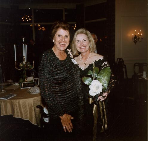  Brigitte Harris (left) and Lynn Ferron are pictured at an Oakland Family Services event. 