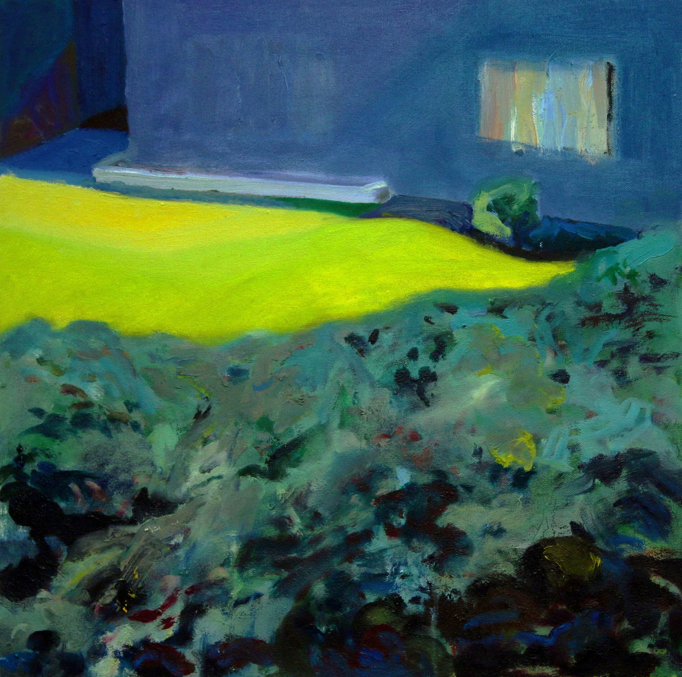 Noon, 2016, oil on canvas, 30x30in.