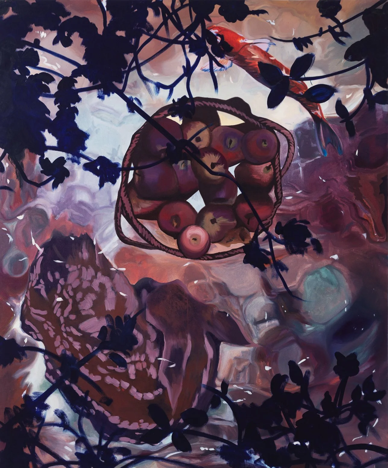 Night of time, 2025, oil on canvas, 60x72in.