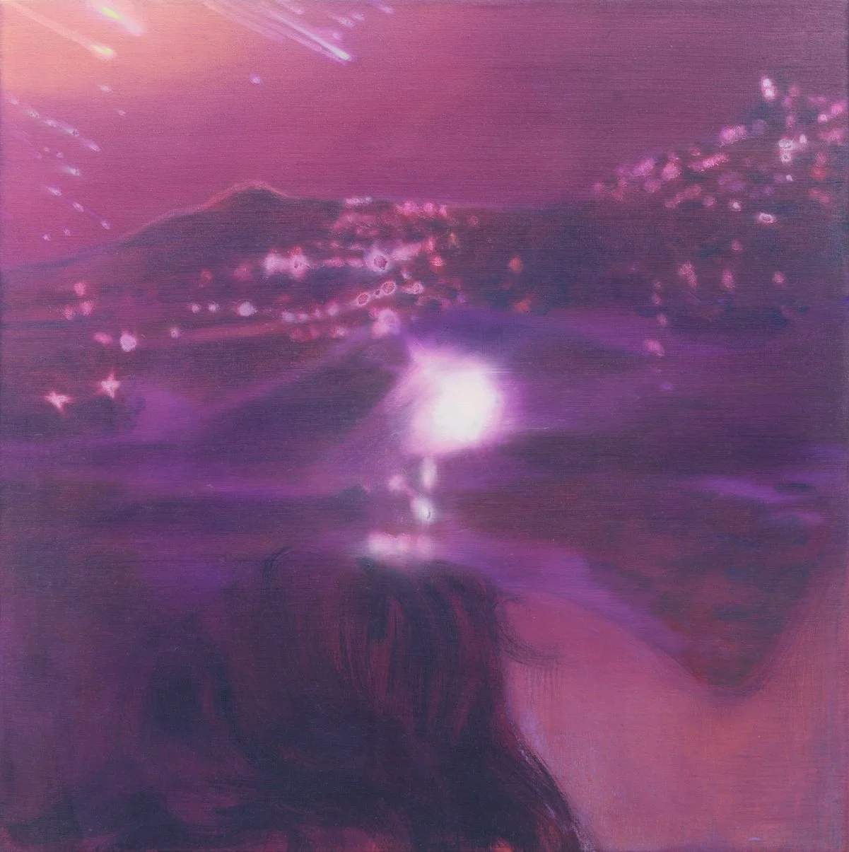 Finale, 2025, Oil on canvas, 30x30in.