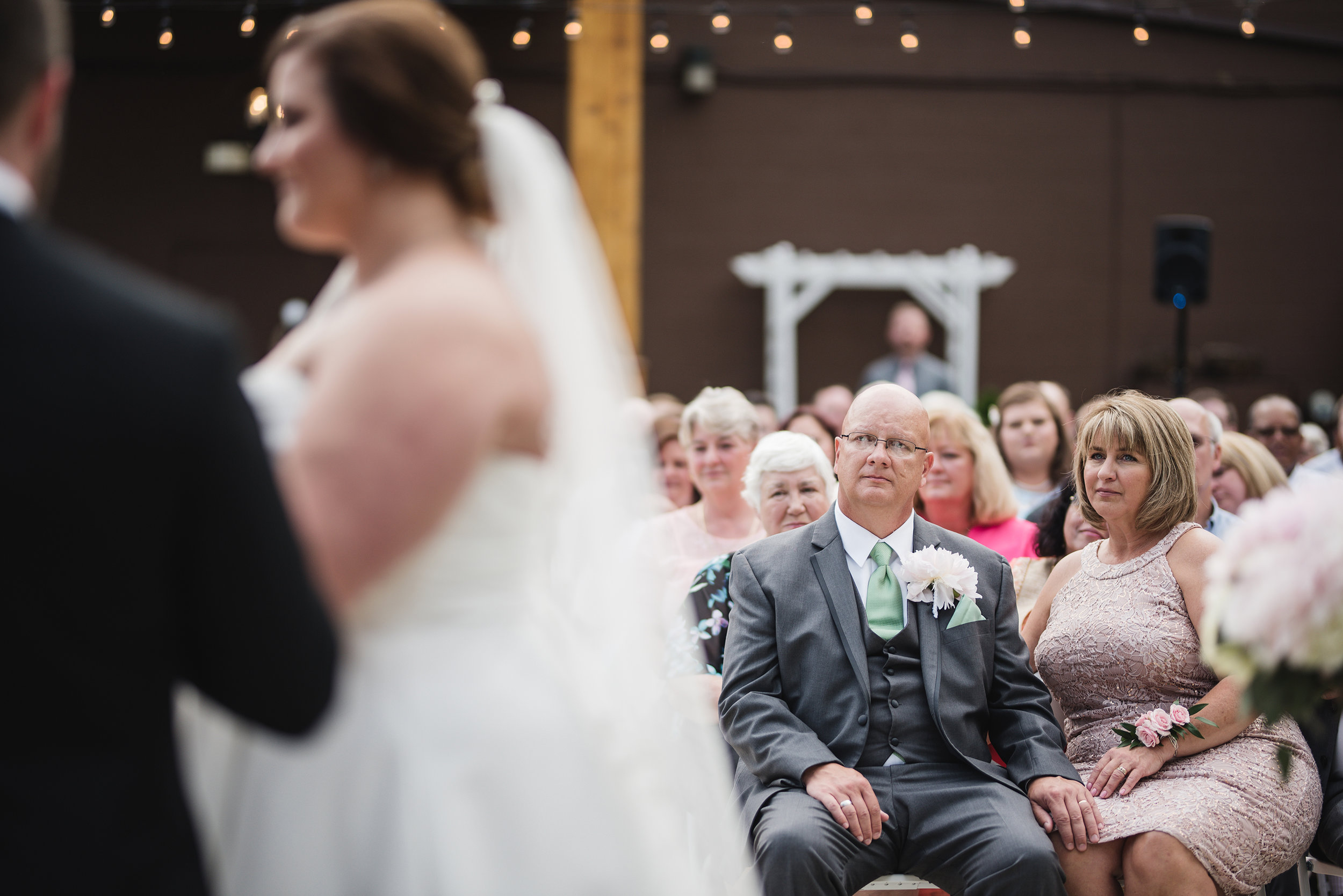 Outdoor wedding in columbus ohio