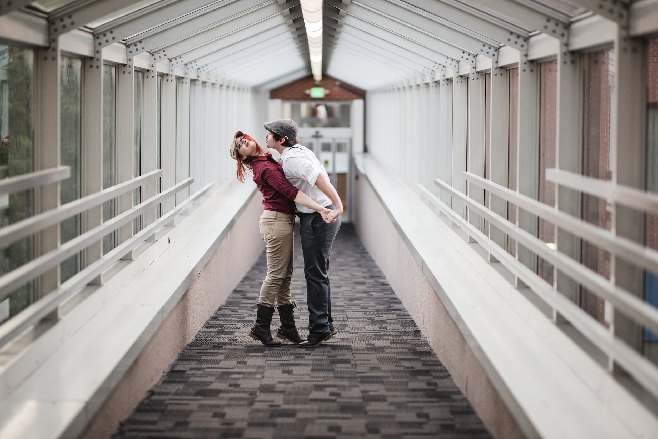 Fort Wayne Indiana Engagement Photographer Columbus Lancaster Ohio wedding dogs theater