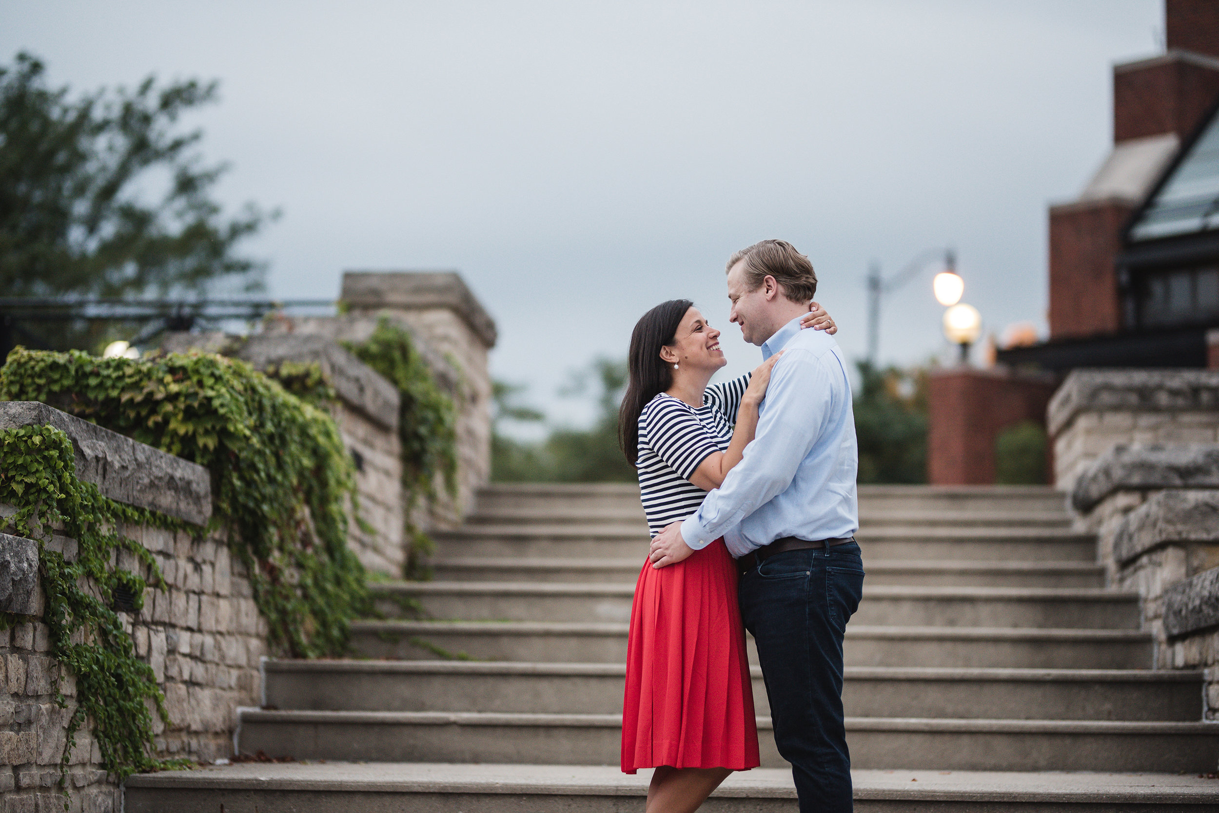 Wedding Photographer in Columbus Ohio North Bank Park Pavillion Engagement