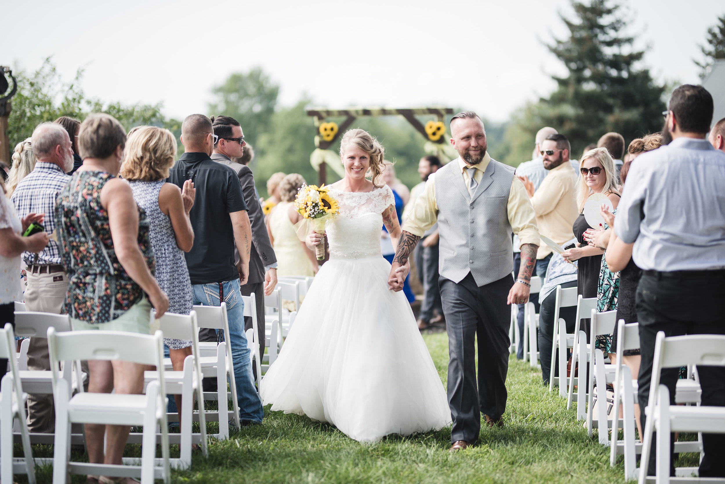 lancaster ohio wedding photographer wedding ceremony lancaster ohio