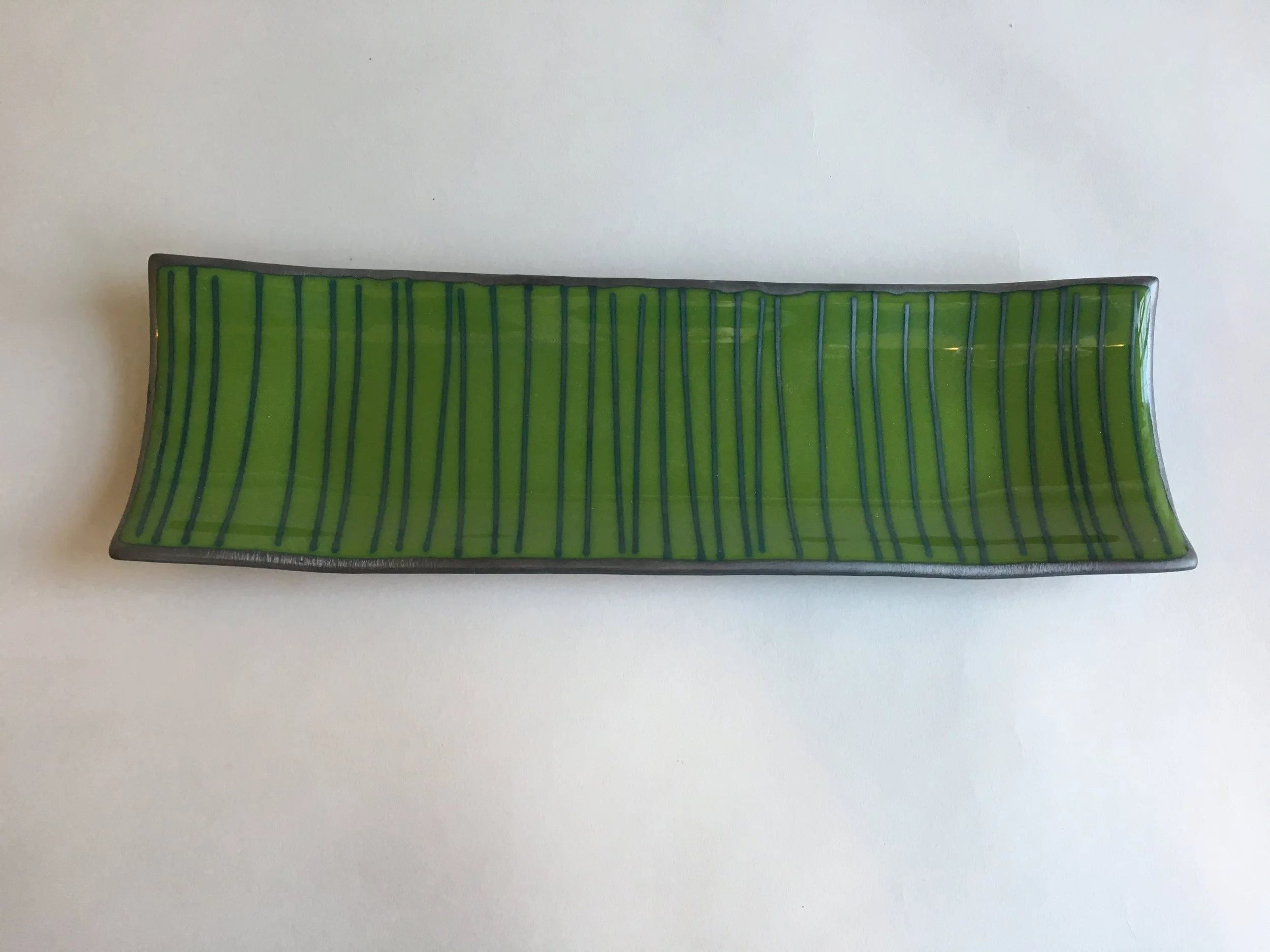 Ocular Green Sushi plate