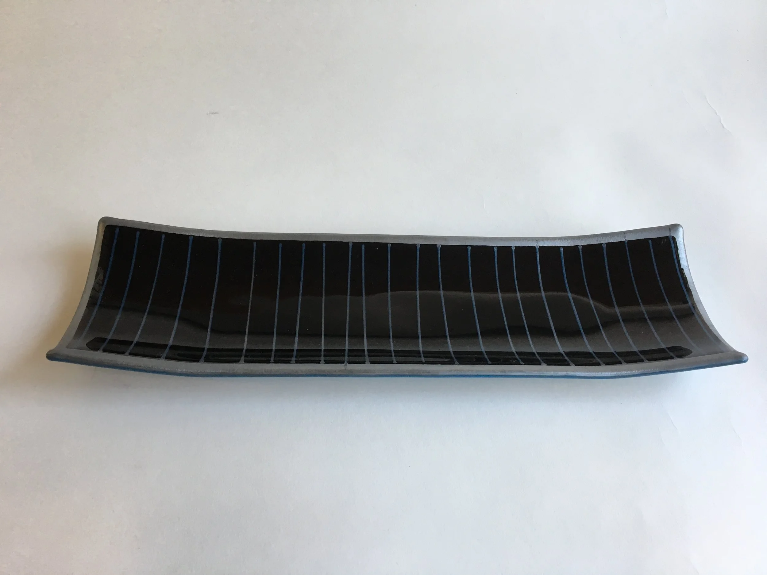 Ocluar Black Sushi plate