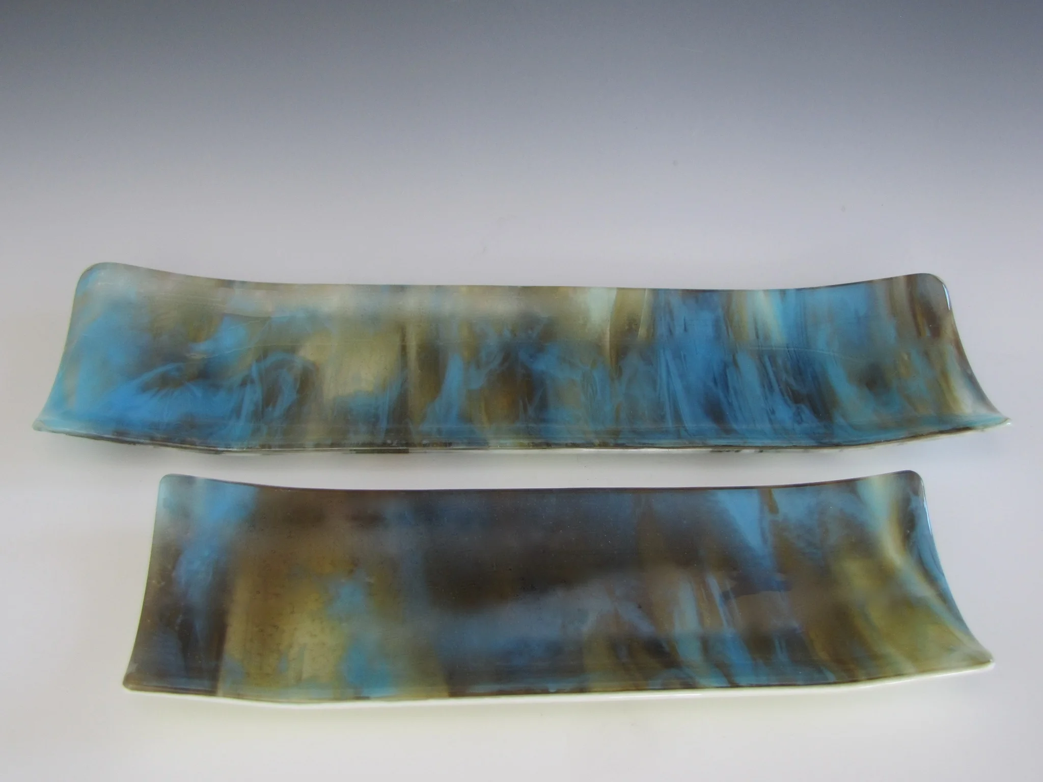 Large Stratus Cloud Sushi tray