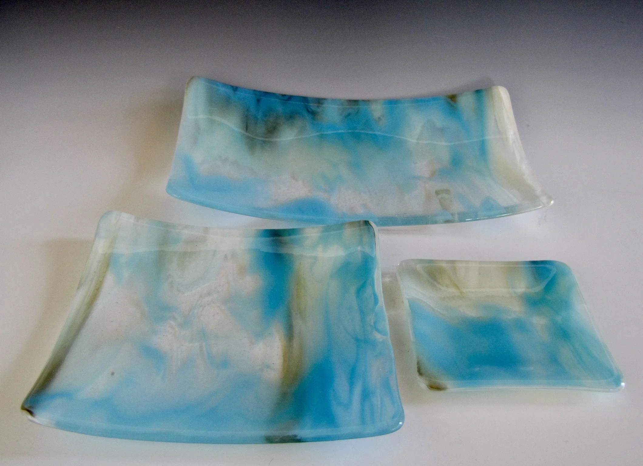 Large Cirrus Cloud Sushi Serving Platter