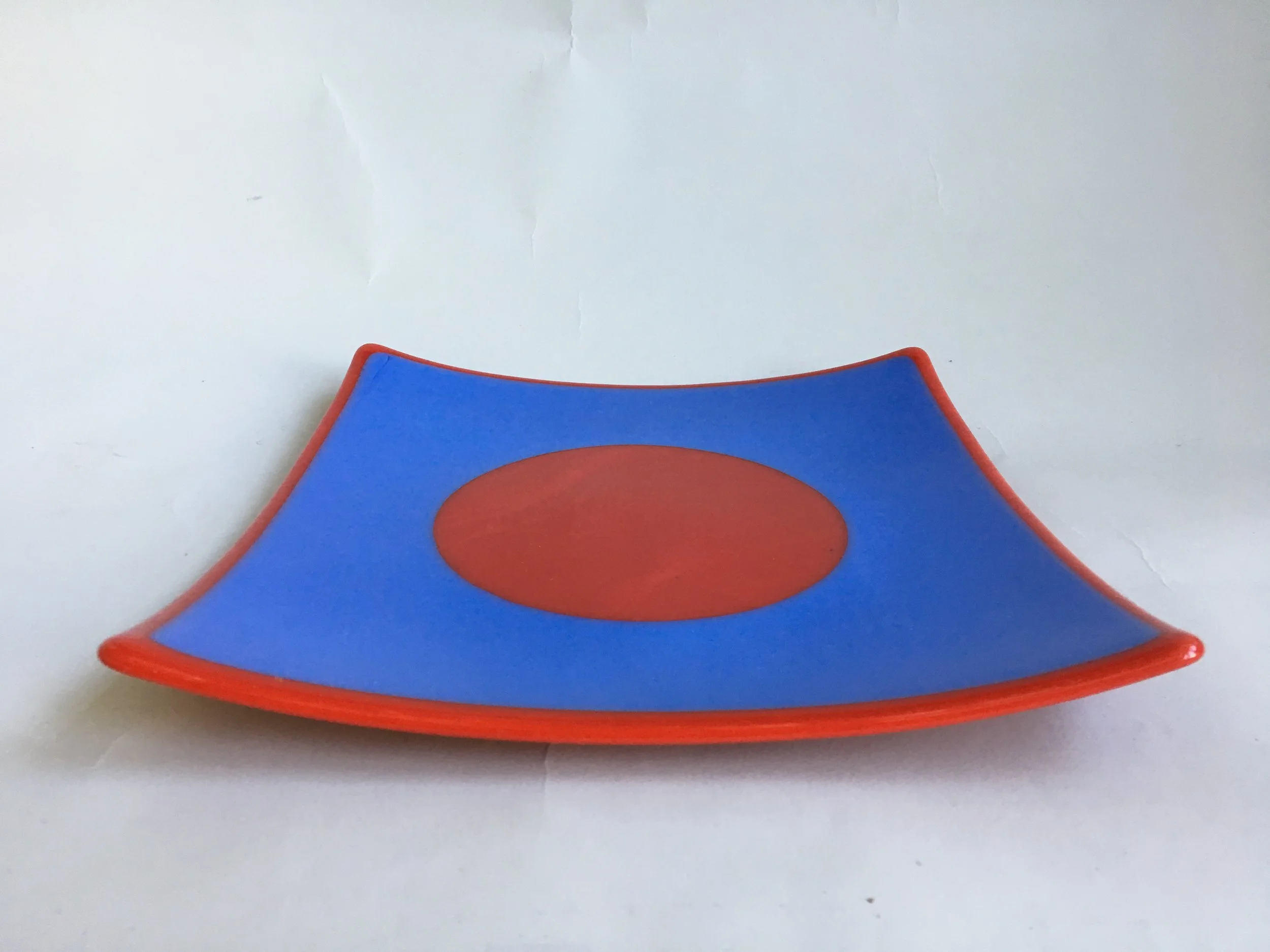 Egyptian Blue with Red dot