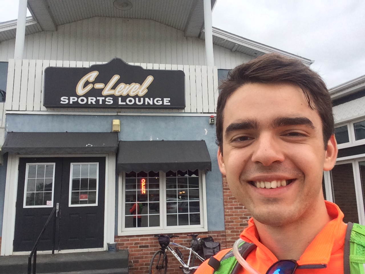 Ran out of water at one point, but ran into this country bar in the middle of nowhere - never been so happy to hear country music in my life. 