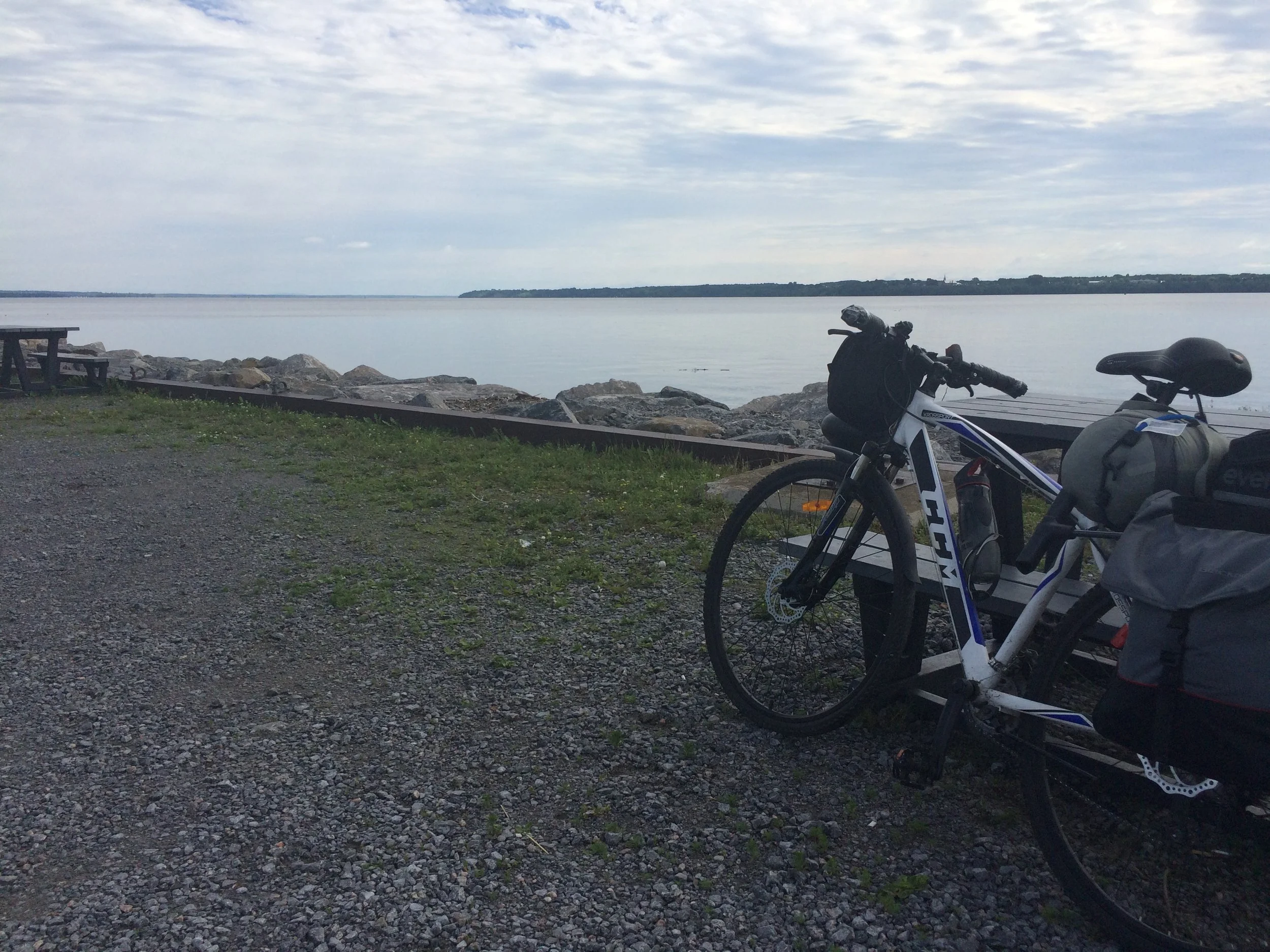 Still biking along the St. Lawrence!