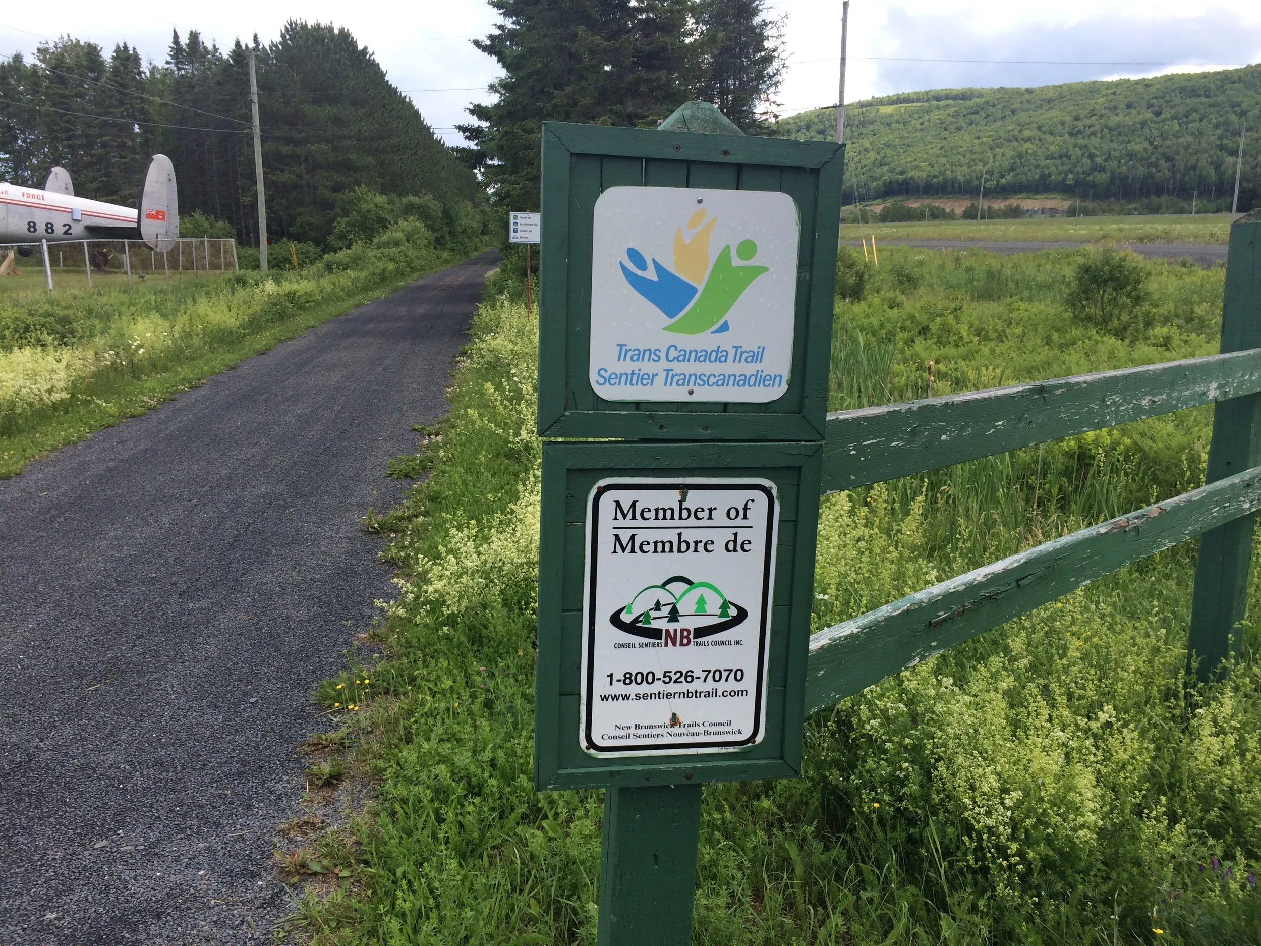 Spent a lot more time on the official Trans Canada Trail today. It actually stretches across all of Canada, check it out here: thegreattrail.ca