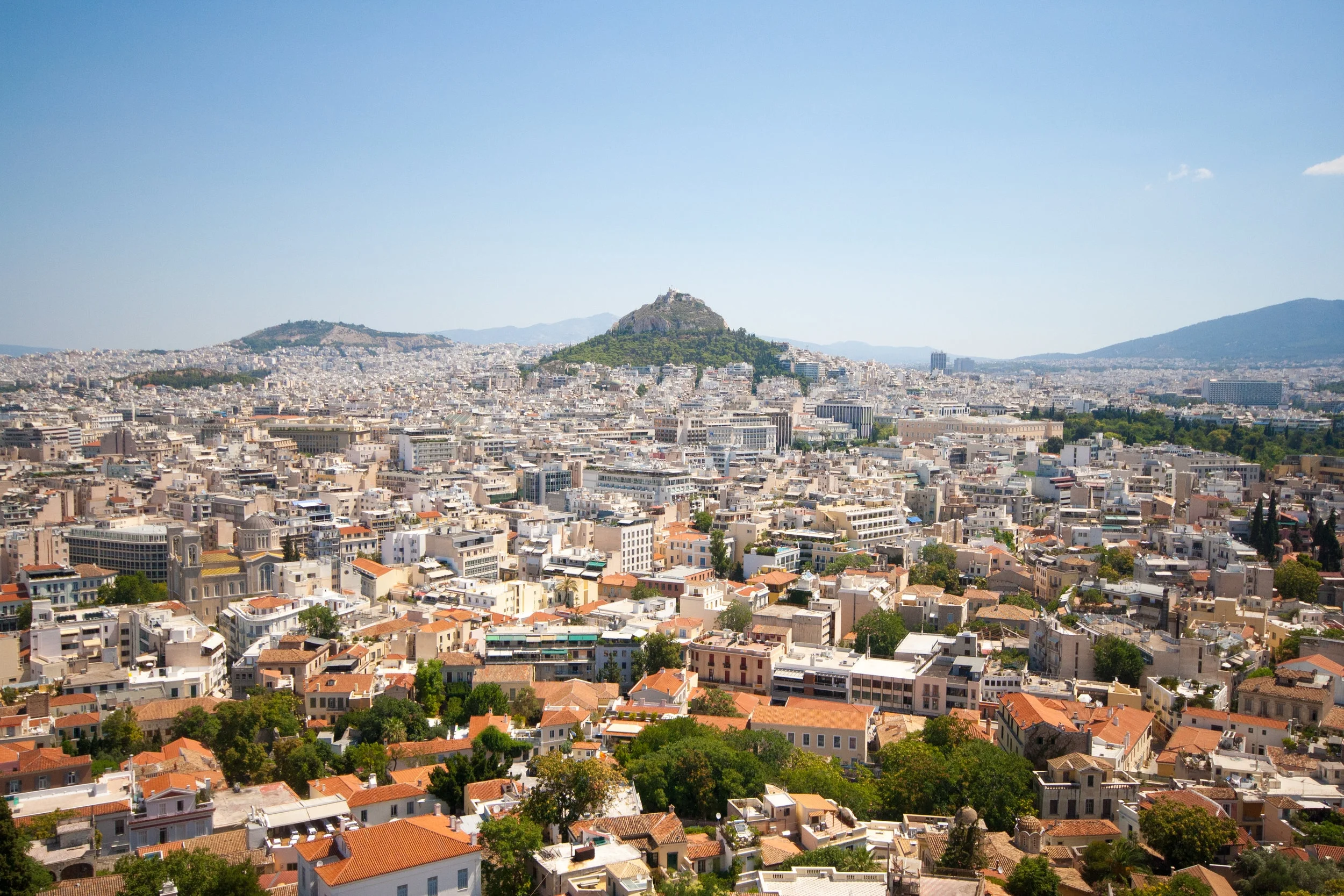 View from the top of the Acropolis looking out over the Northeast side. It was absolutely incredible.