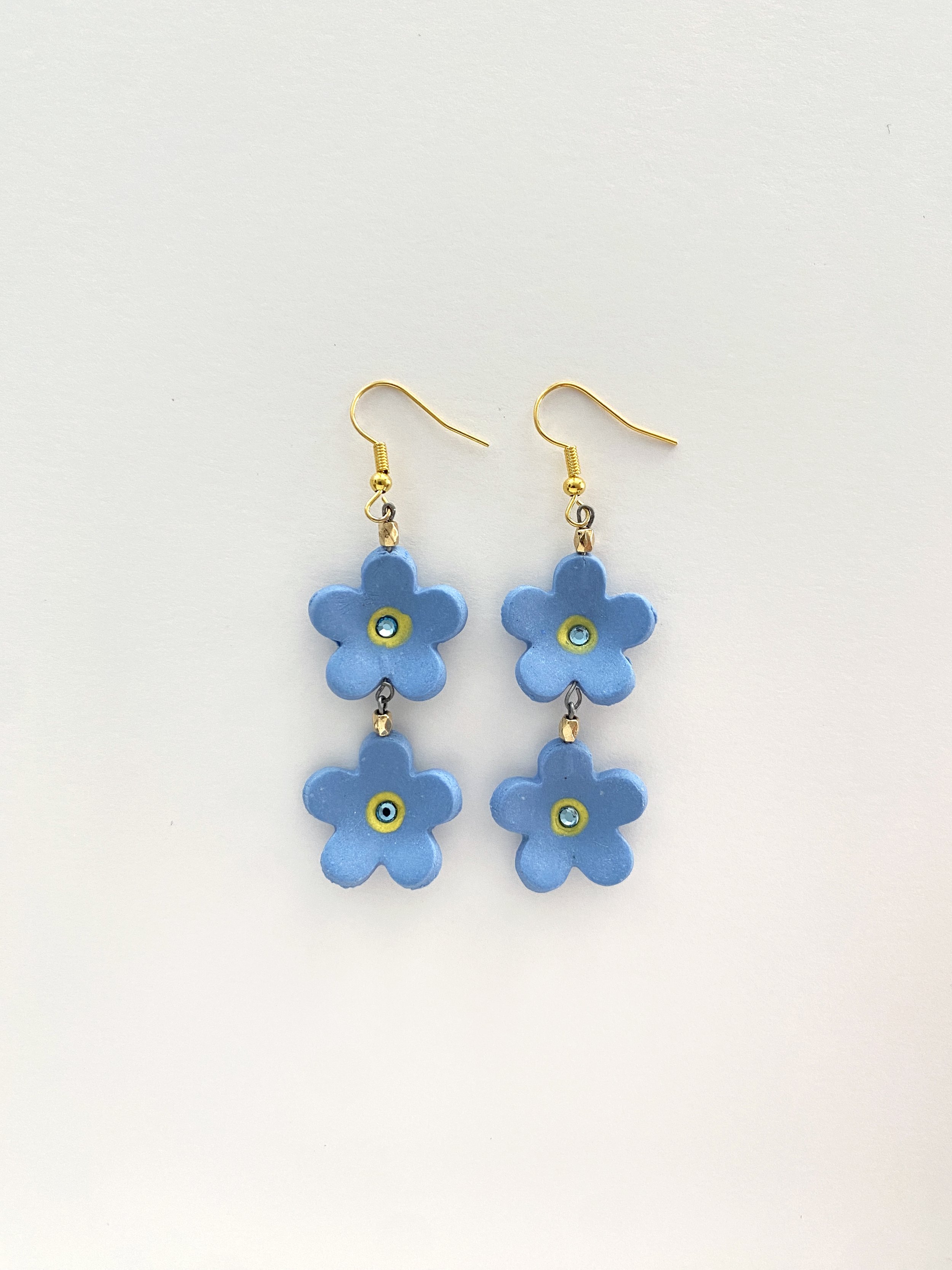 Forget-Me-Not Totem Earrings
