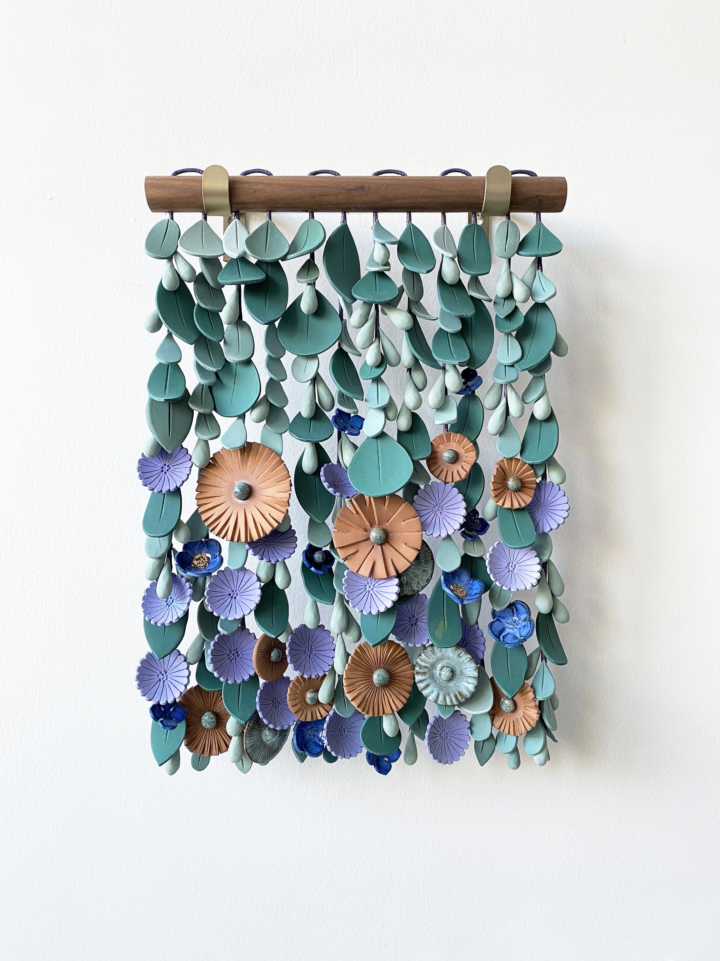 Mini Loom No.13 'Asters and Bluebells'