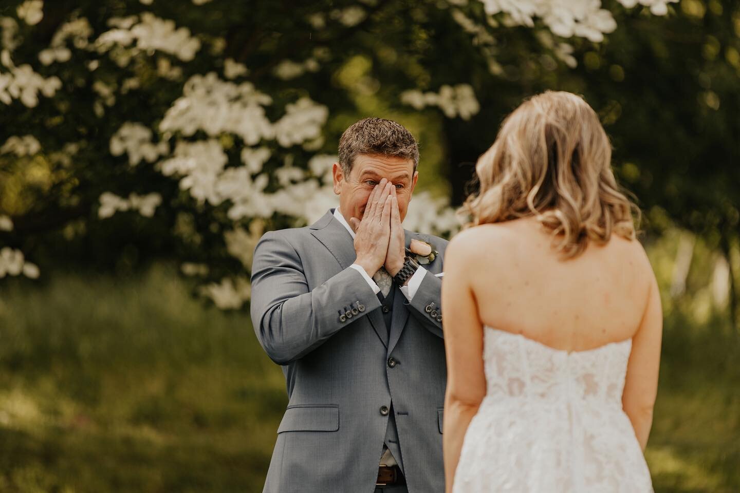 this is it- this is the moment 🤍🥺 

Fun fact: if you start crying during your wedding day, we also start crying 😭