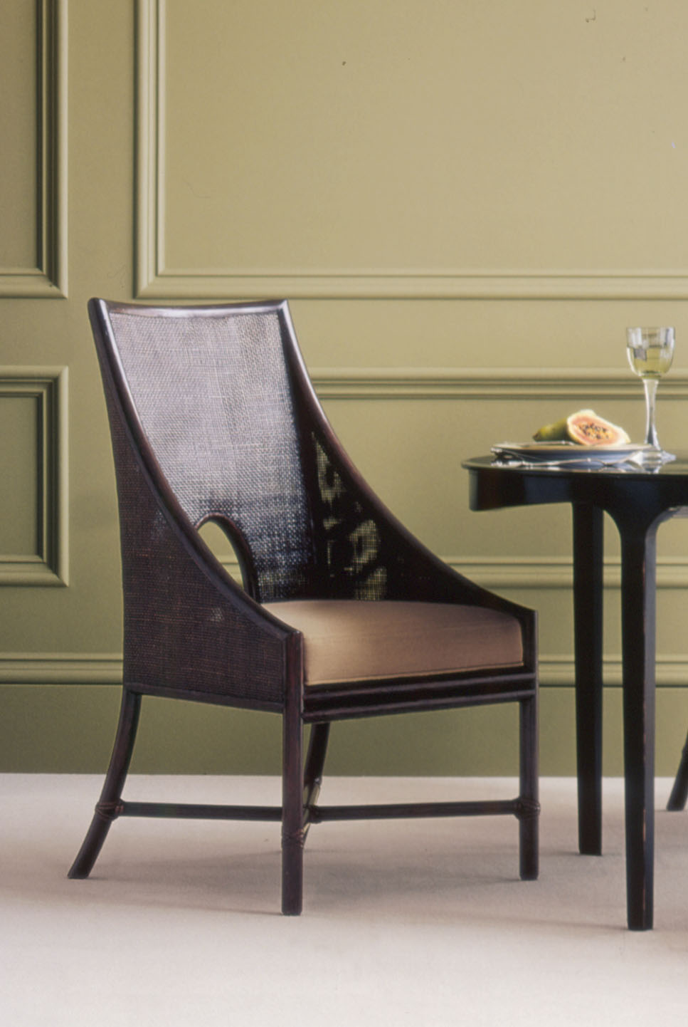 Caned Arm Chair