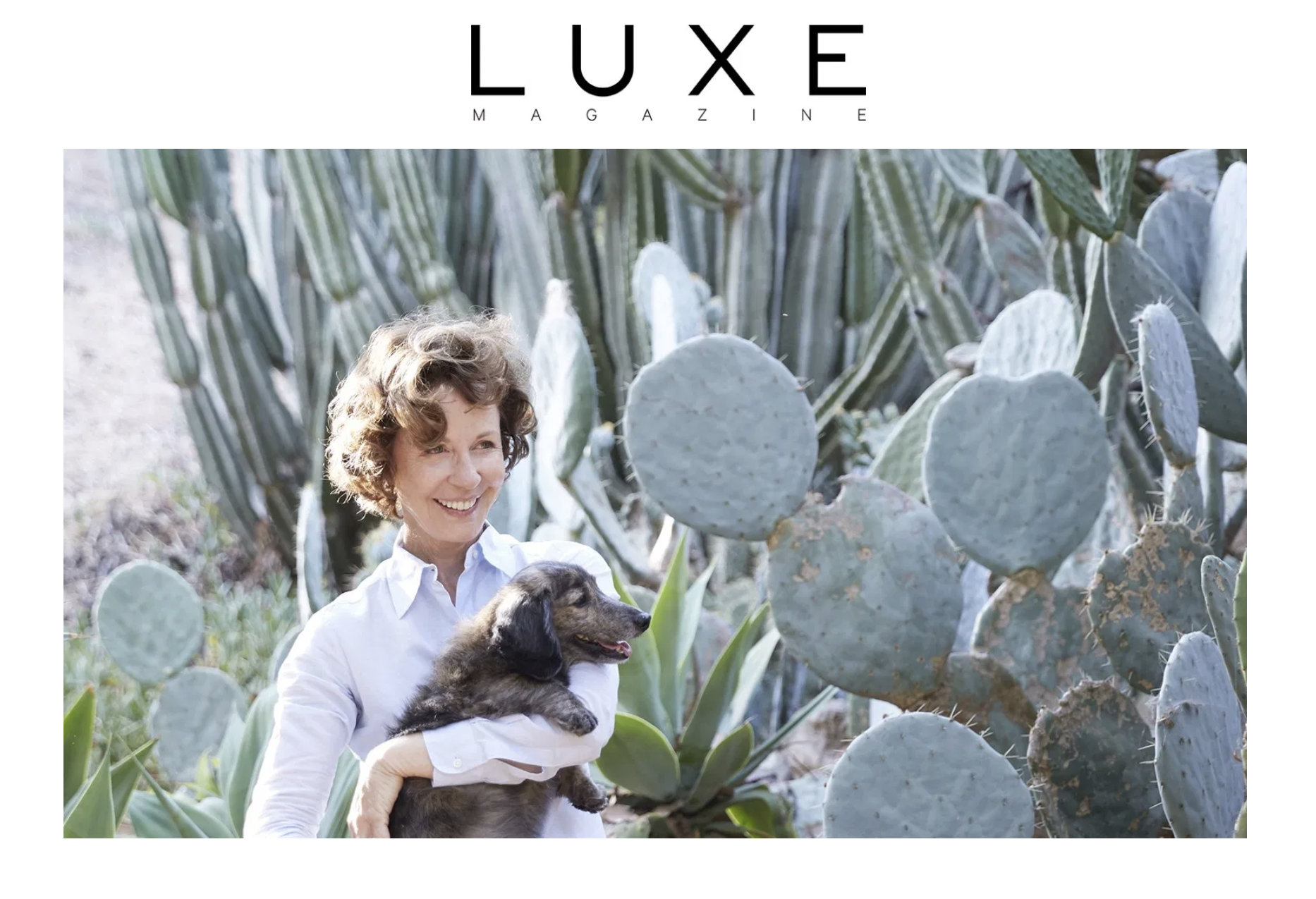 We chat with interior design icon Barbara Barry