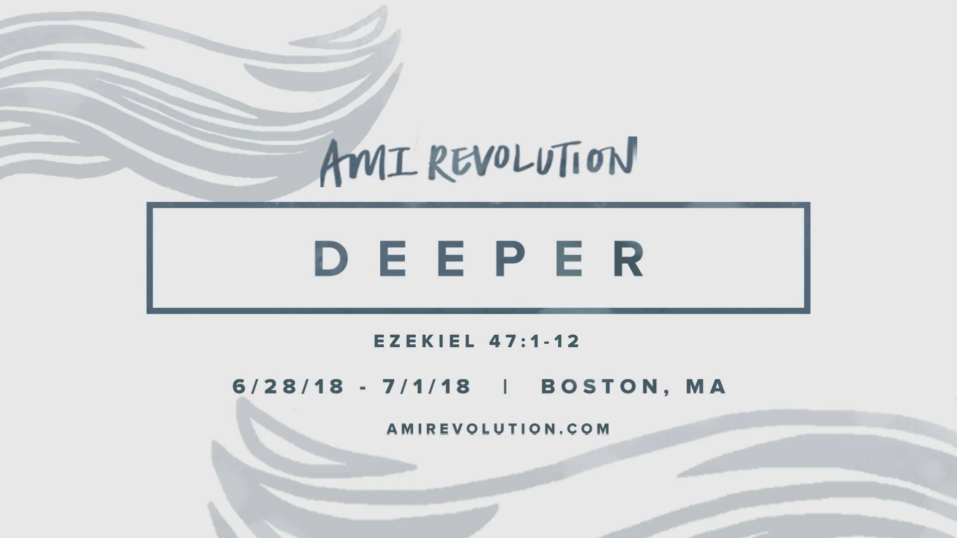 AMI Revolution (Early Bird 4/29)