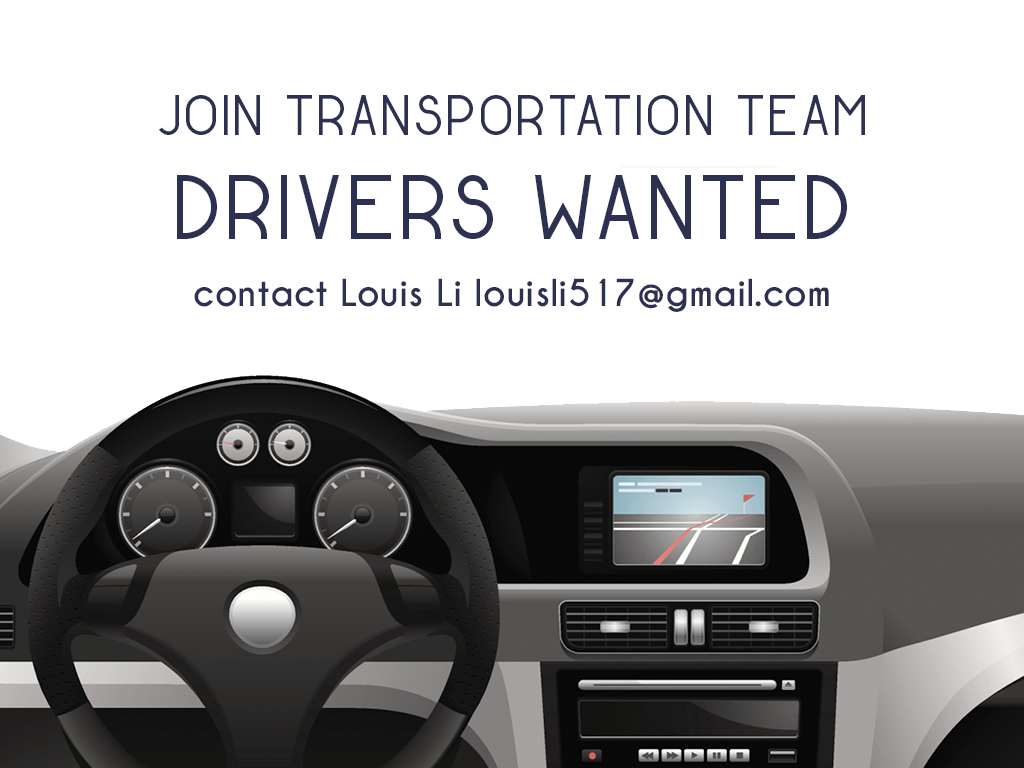 Transportation Drivers Needed
