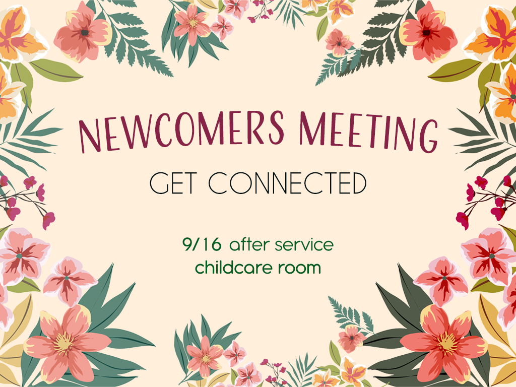 Newcomer's Meeting - Duke School