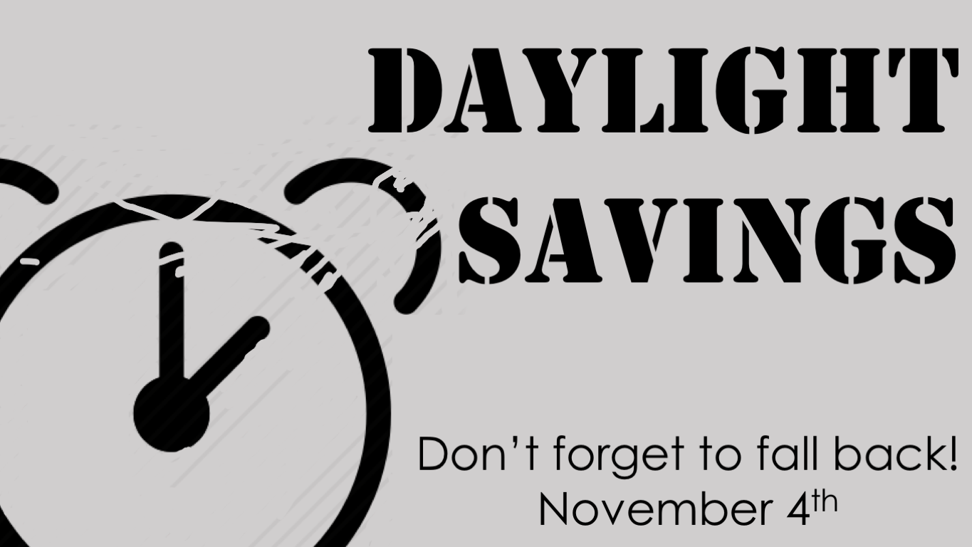 Daylight Savings Ends