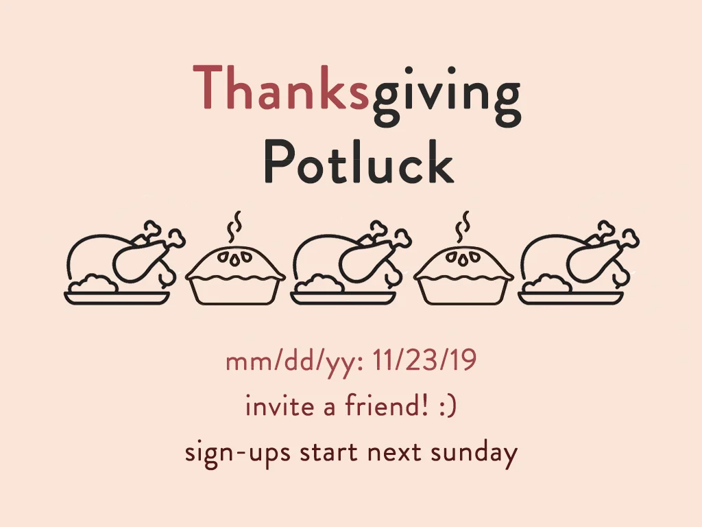 Thanksgiving Dinner