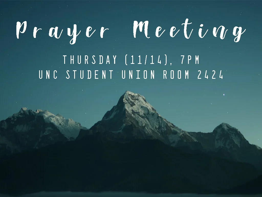 Thursday Prayer Meeting