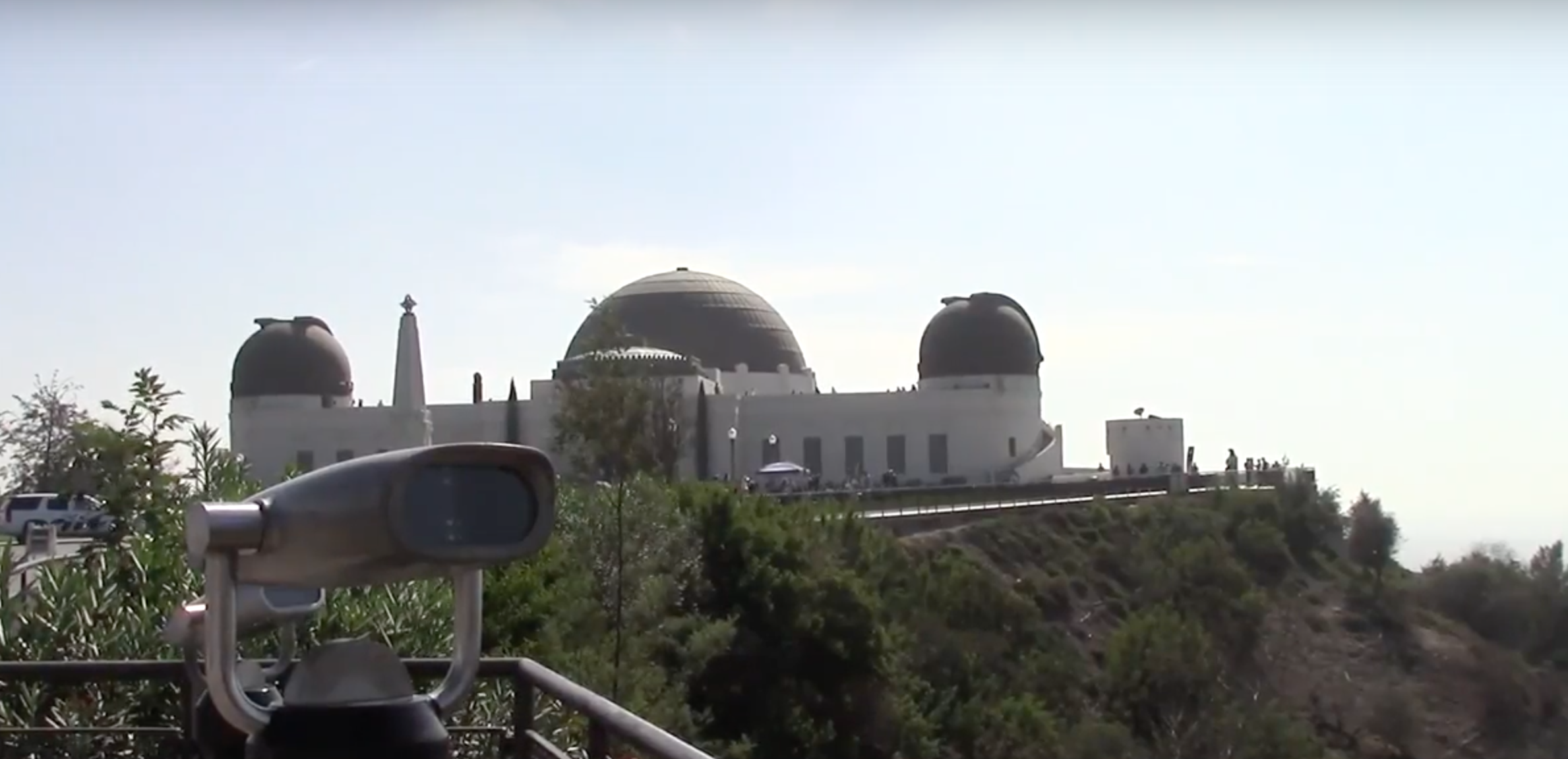 Griffith Observatory Hosts Telescope Viewings of Solar Eclipse