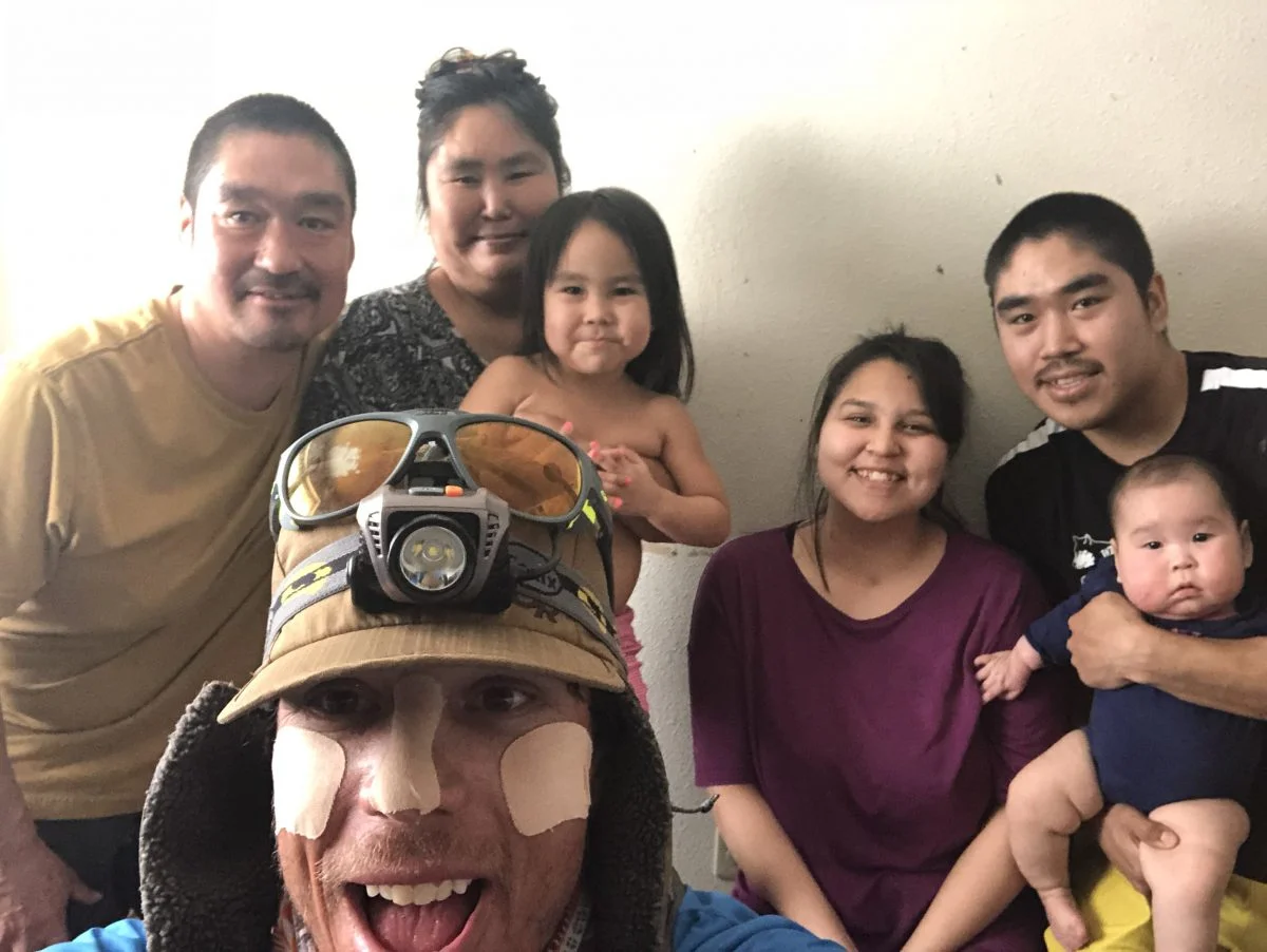 An Alaskan family Ripmaster met on the trail. (Courtesy of Pete Ripmaster)