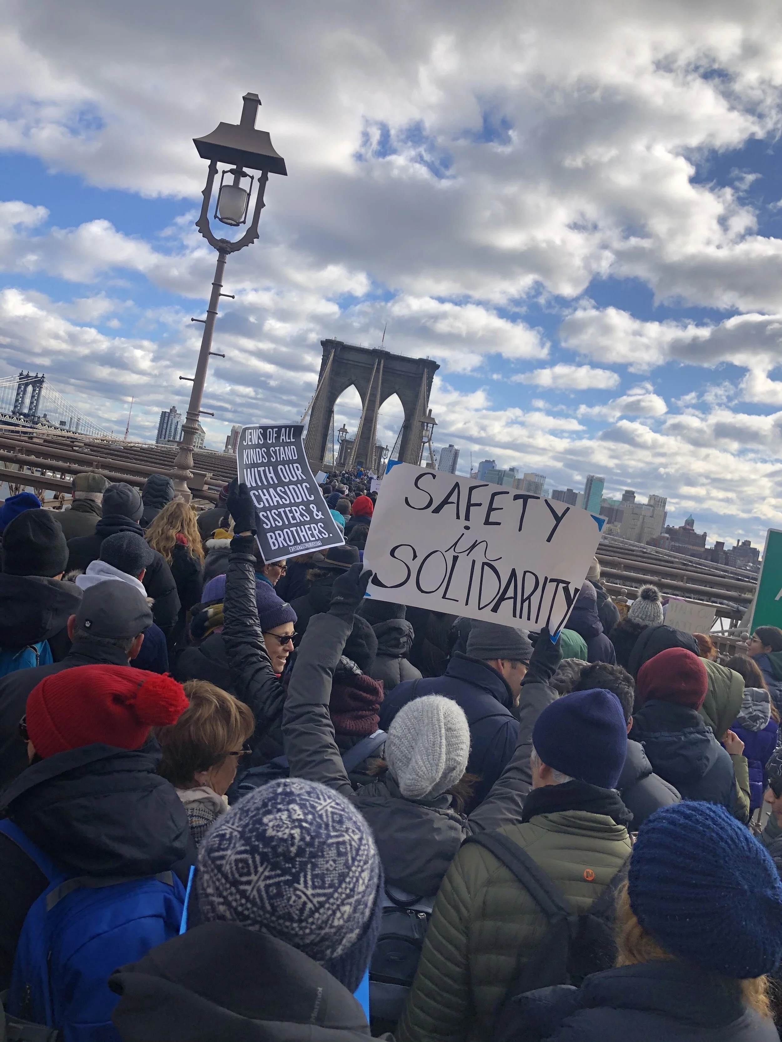Solidarity march against anti-Semitism, acts of hate