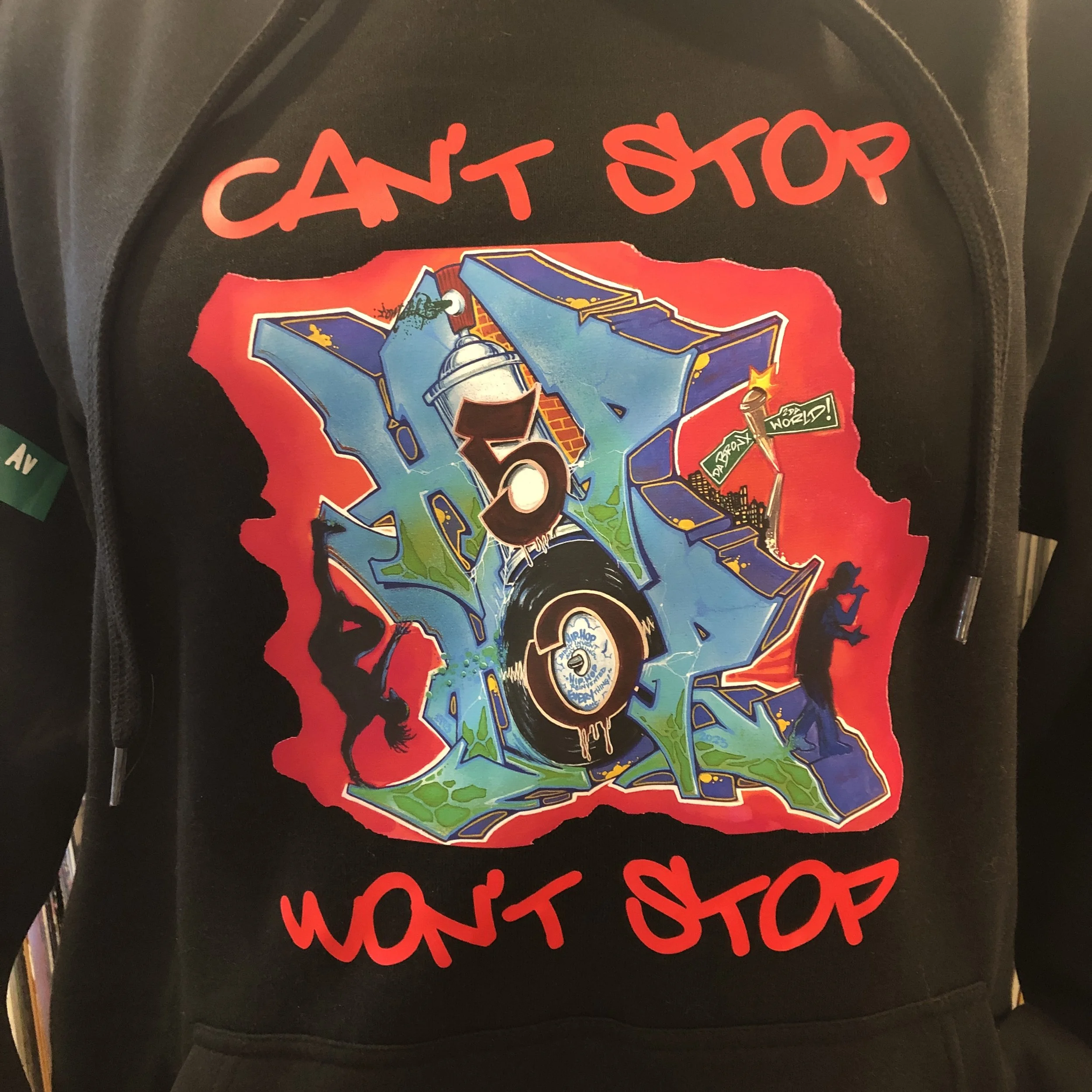 Hip-Hop 50 hoodie. 1520 Sedgwick Ave