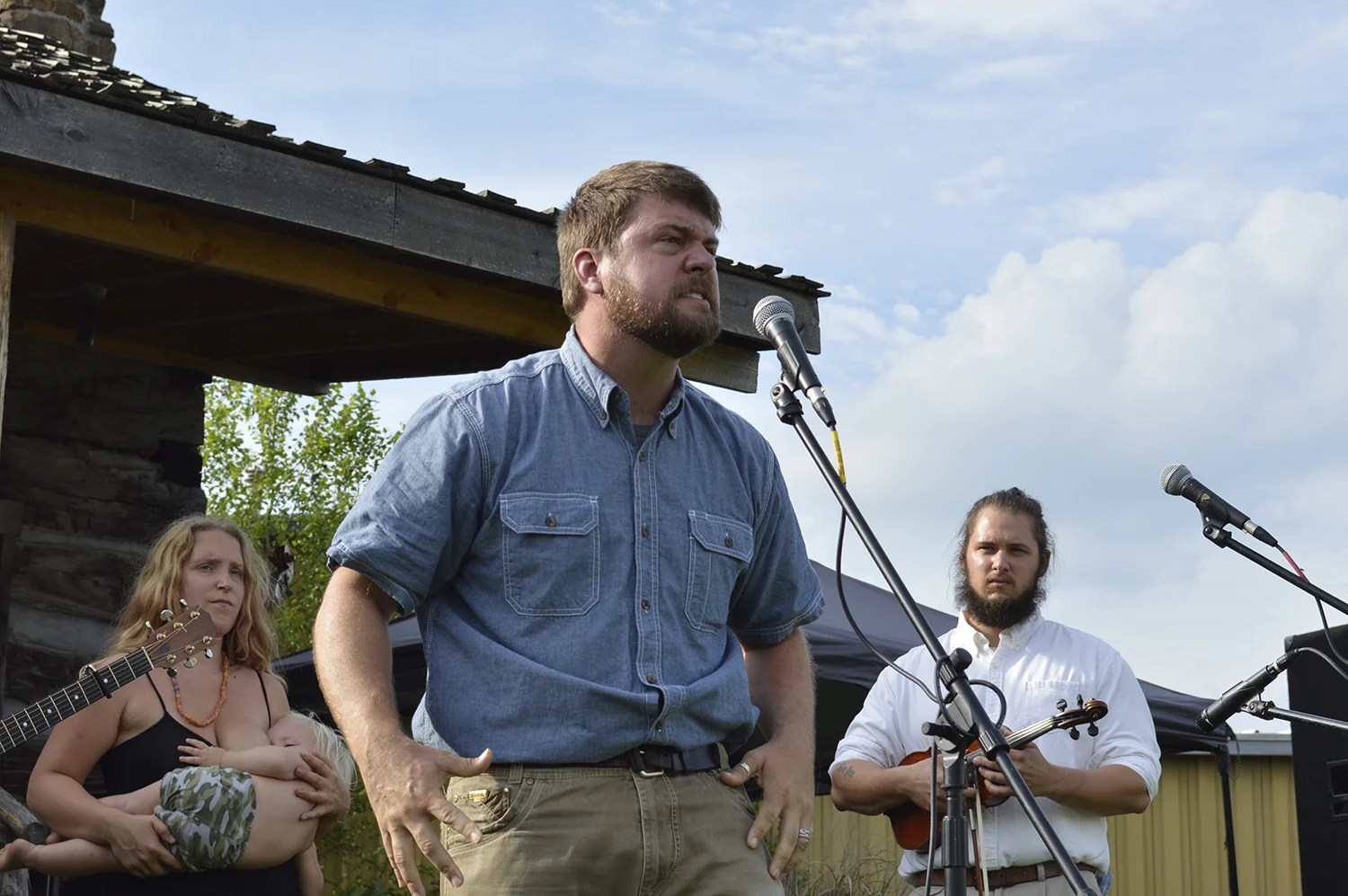 Images from the performance Where's That Power Gonna Come From? at First Friday Berea. (photo by Erica Chambers)