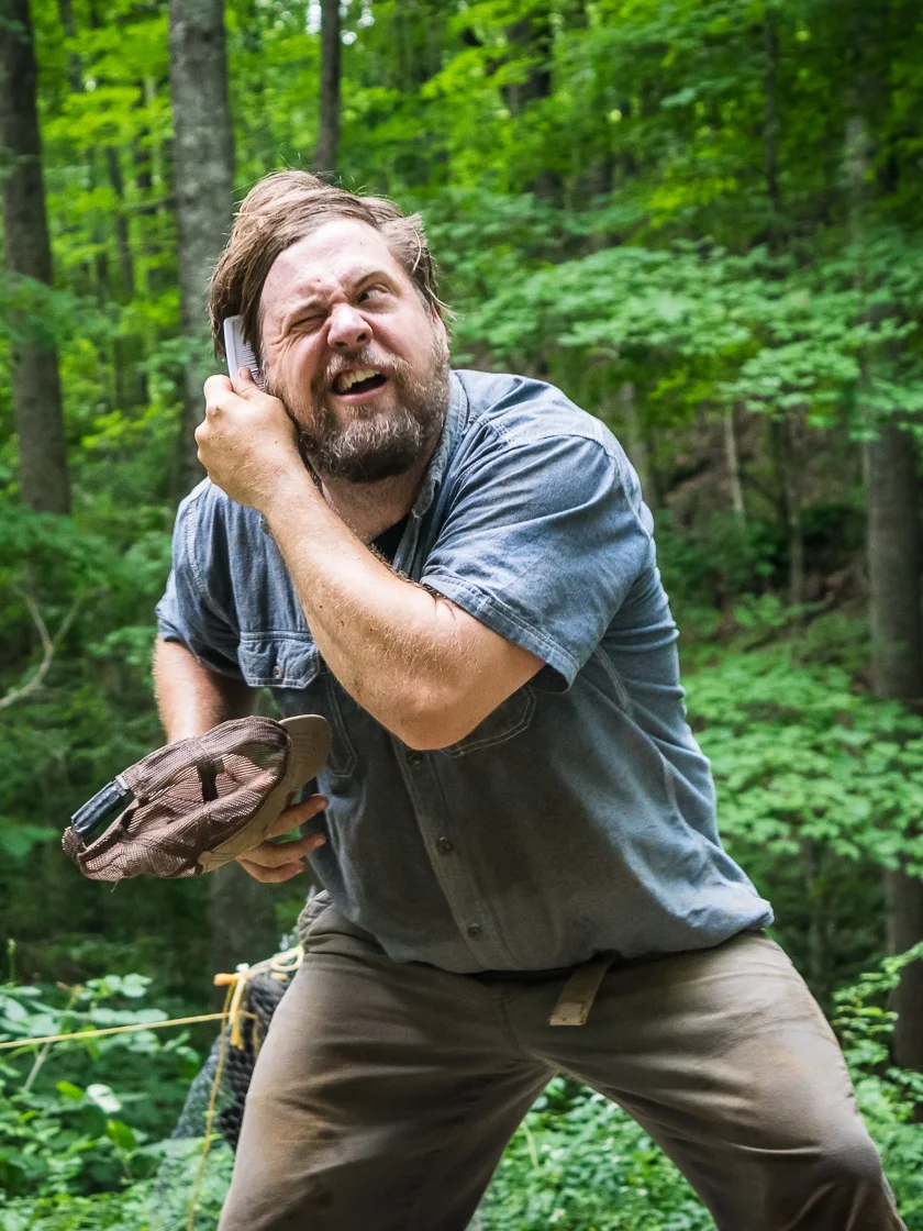 Bob Martin as Ezell’s Papaw (photo by Erica Fladeland)