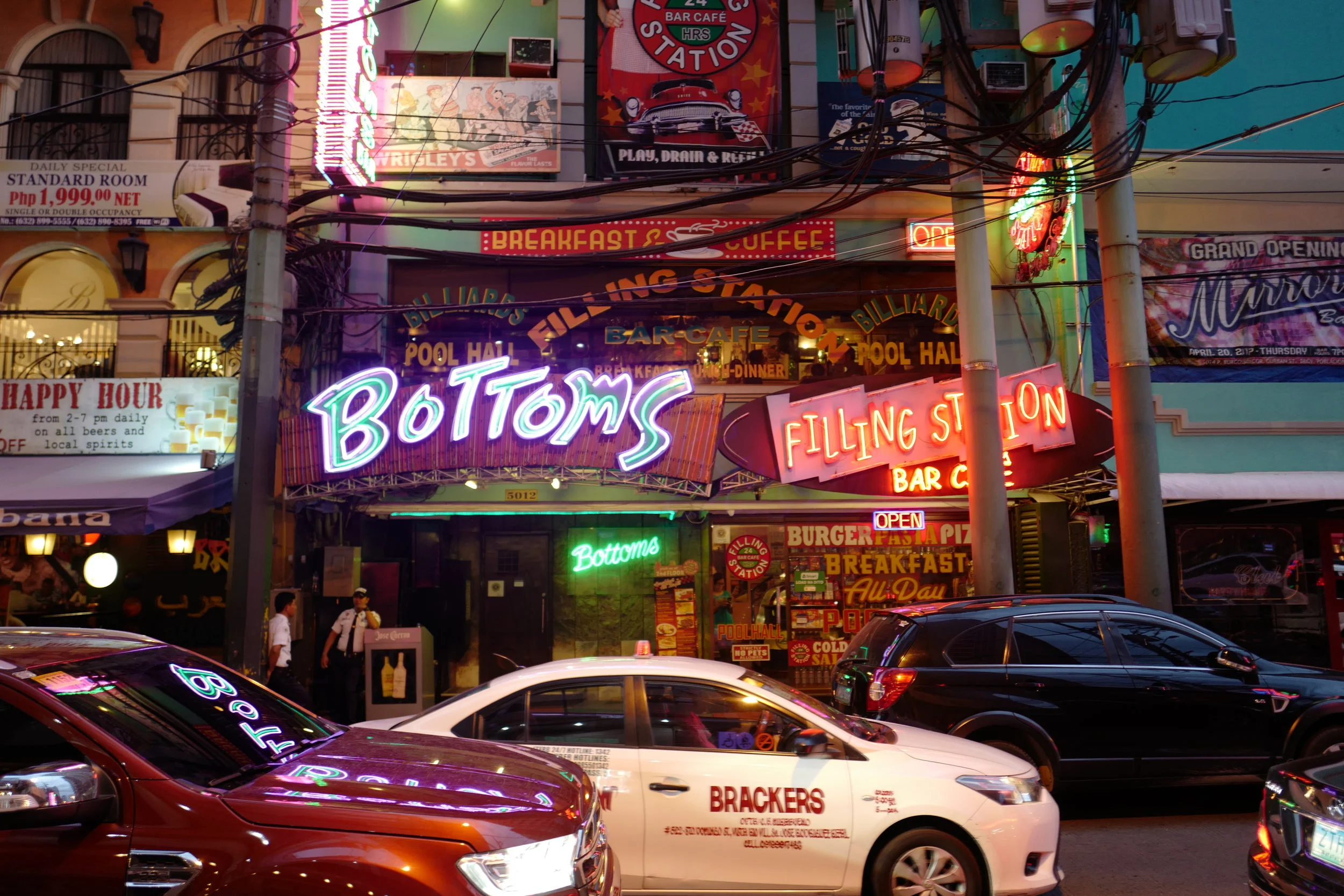  Crazy bars and neon signs... just like Cabo 