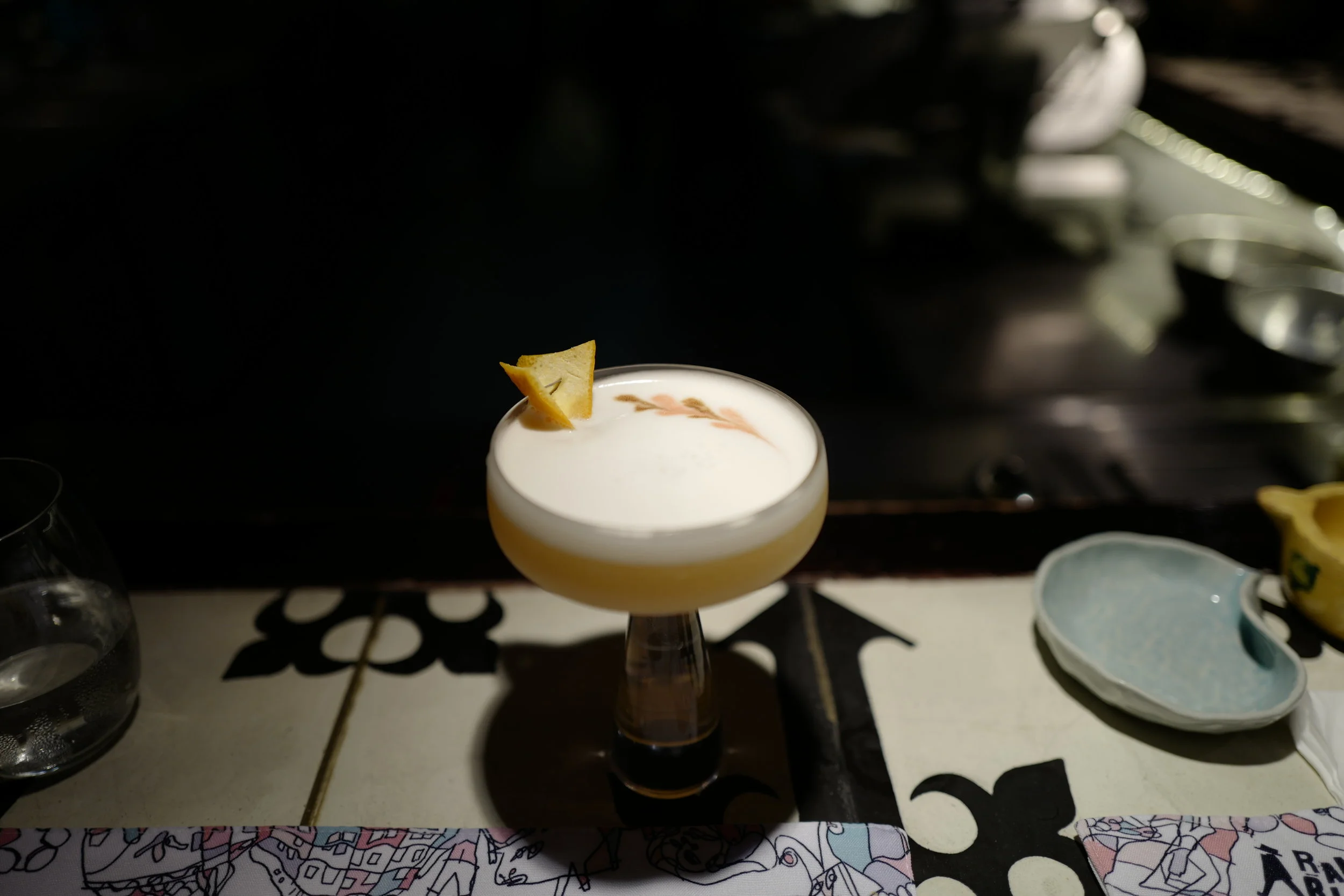  Hunter's pisco sour! Actually the best we've ever had. 