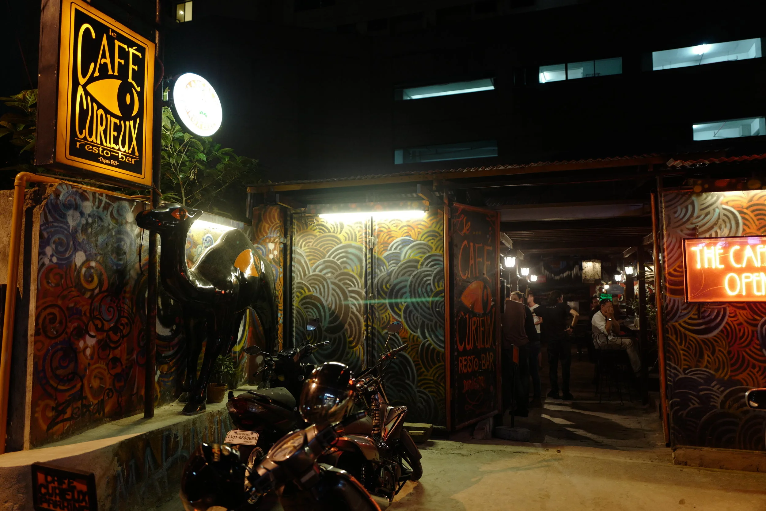 Another trendy looking bar down the road. Makati is full of places like this! 