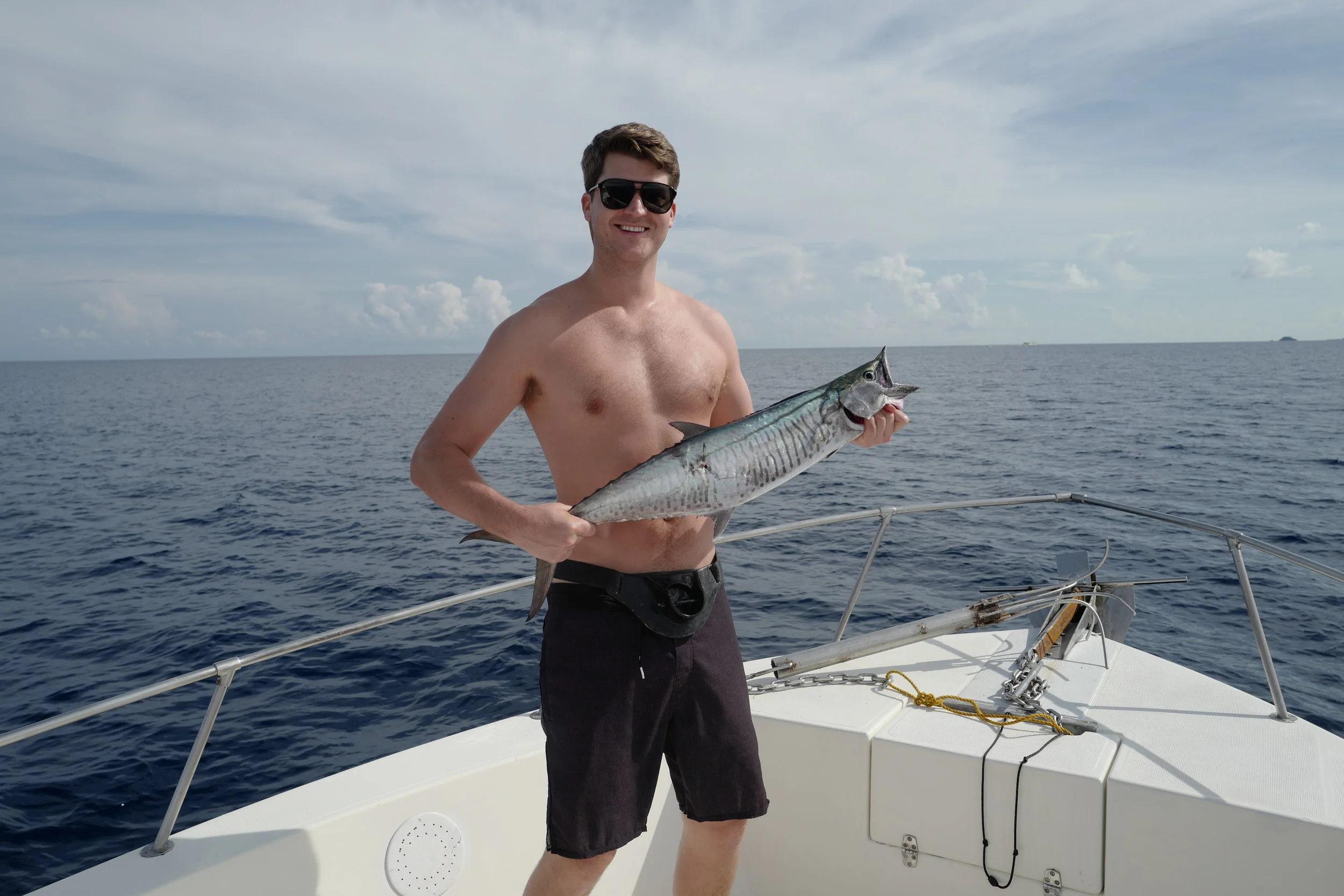  Hunter, dreamin' of all the great sashimi in our future! 