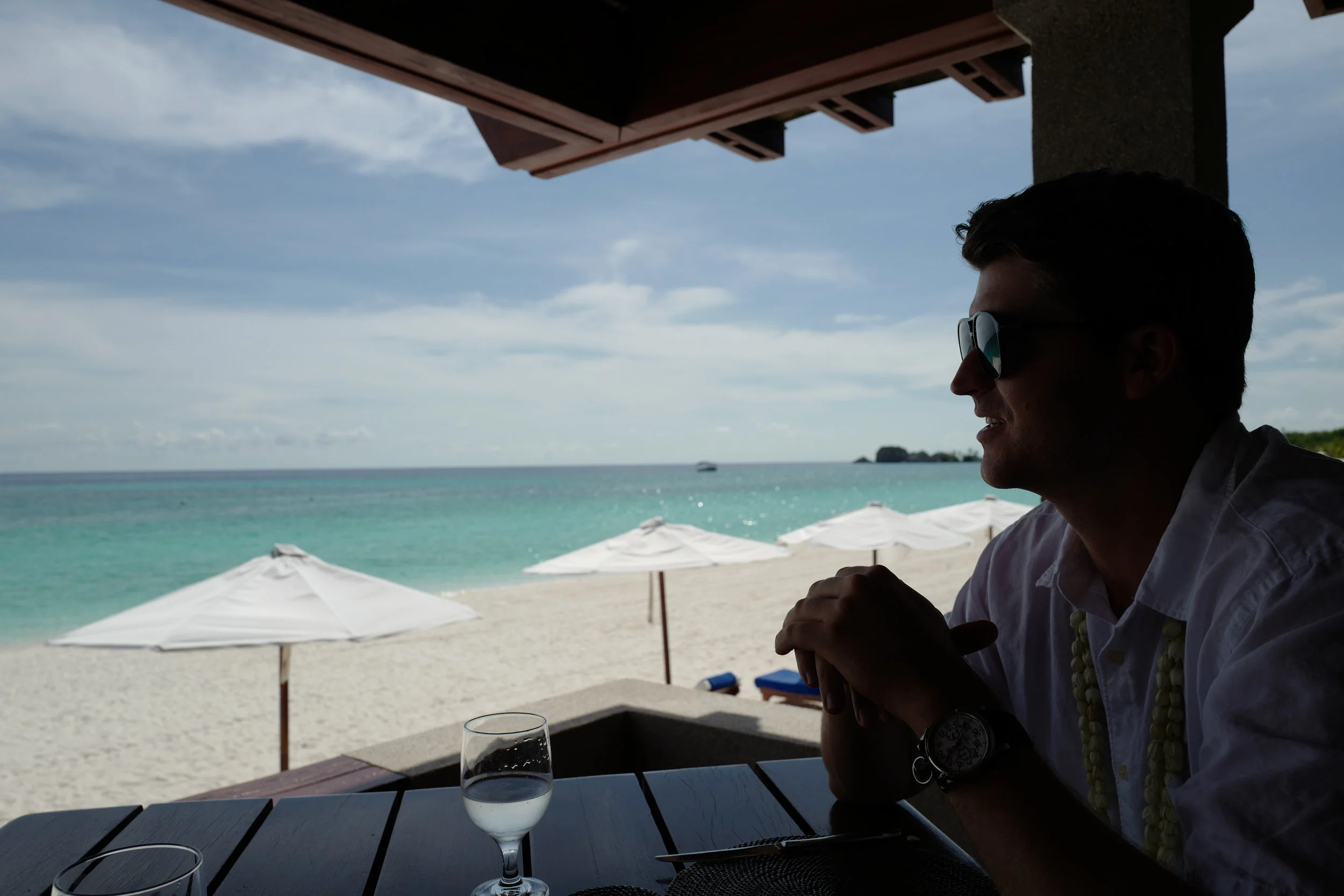  Our view from lunch 