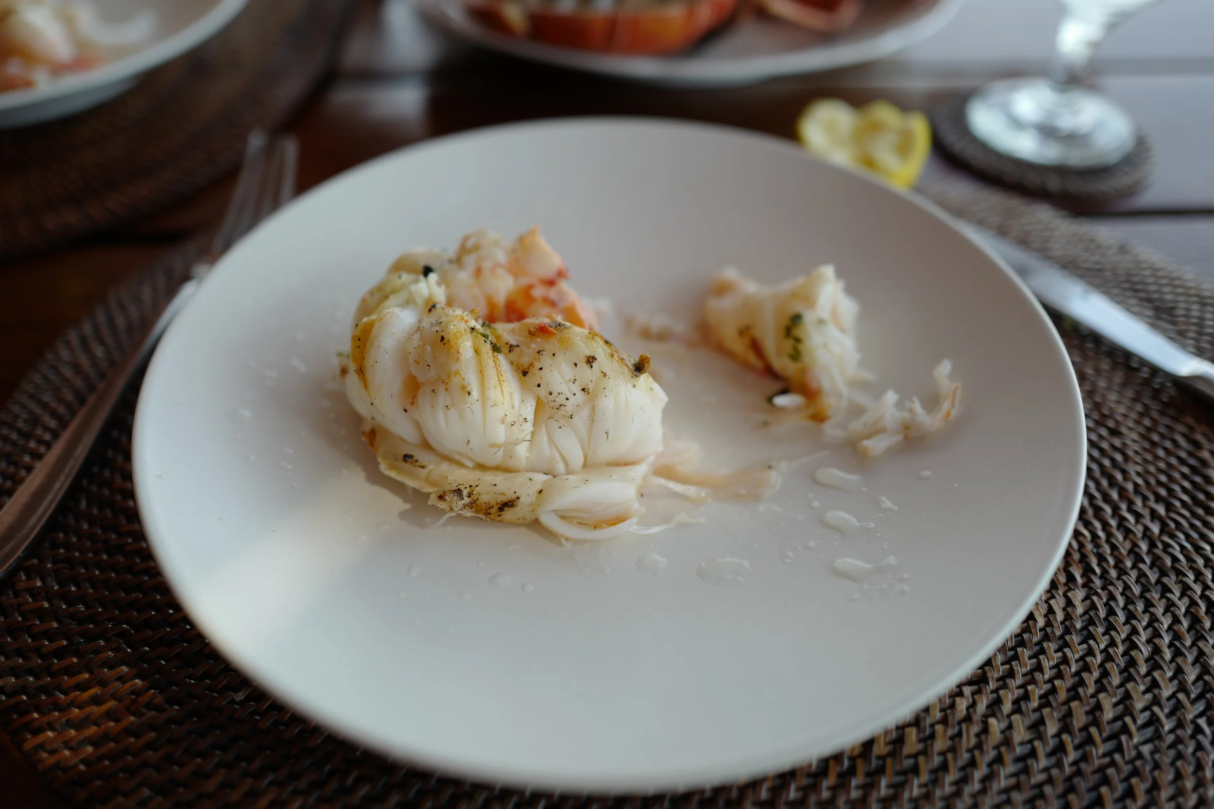  The most tender meat, and the best lobster either of us had ever had. 