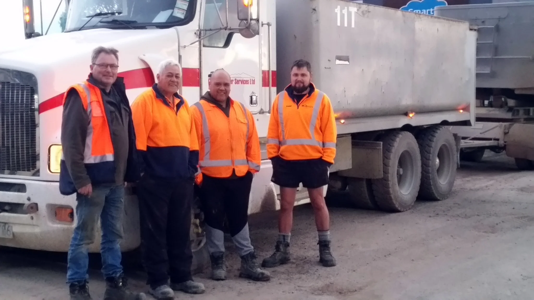 Peter, Joe, Shane and Brendon