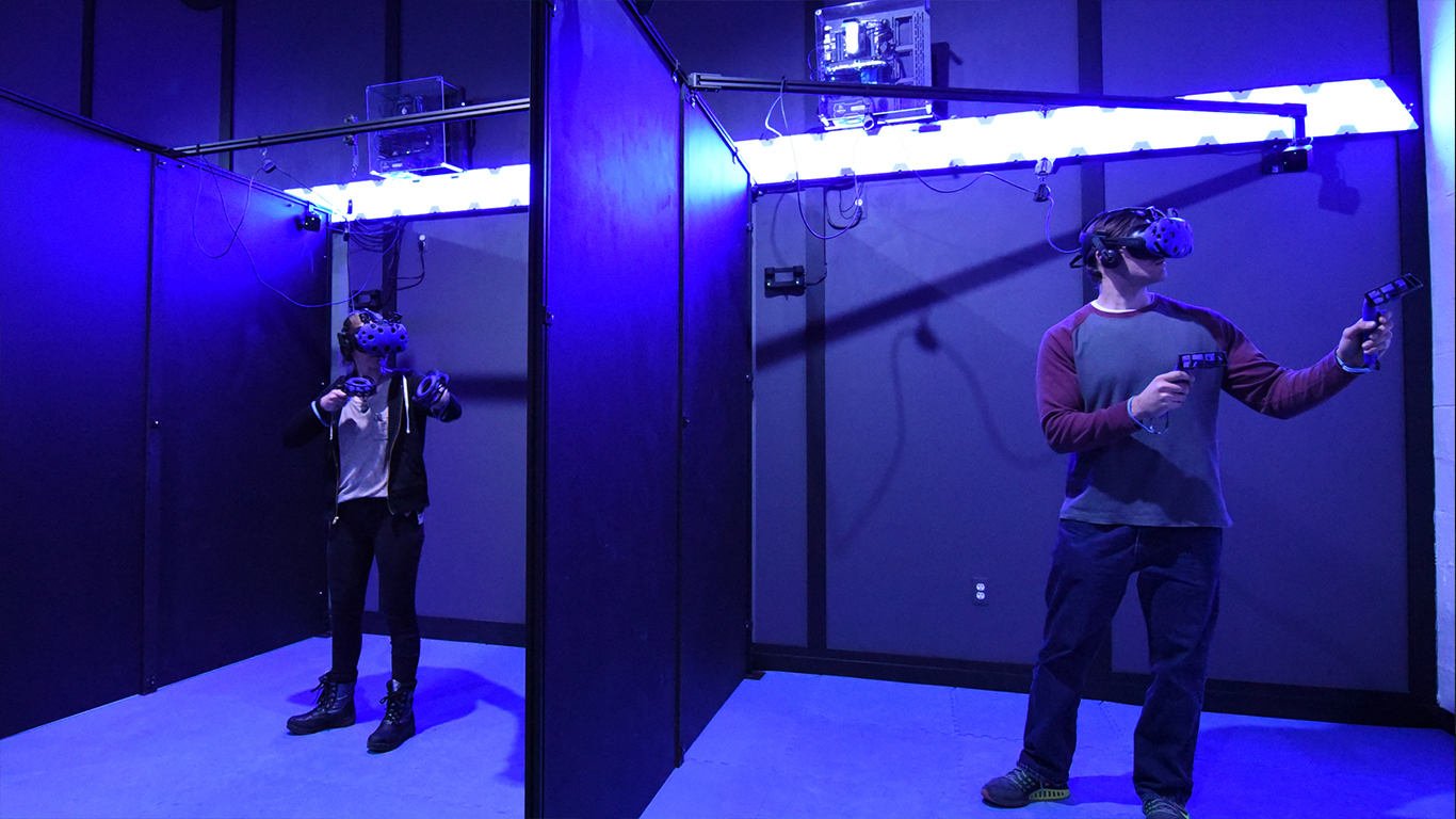 Vr комната metaforce. VR станция.