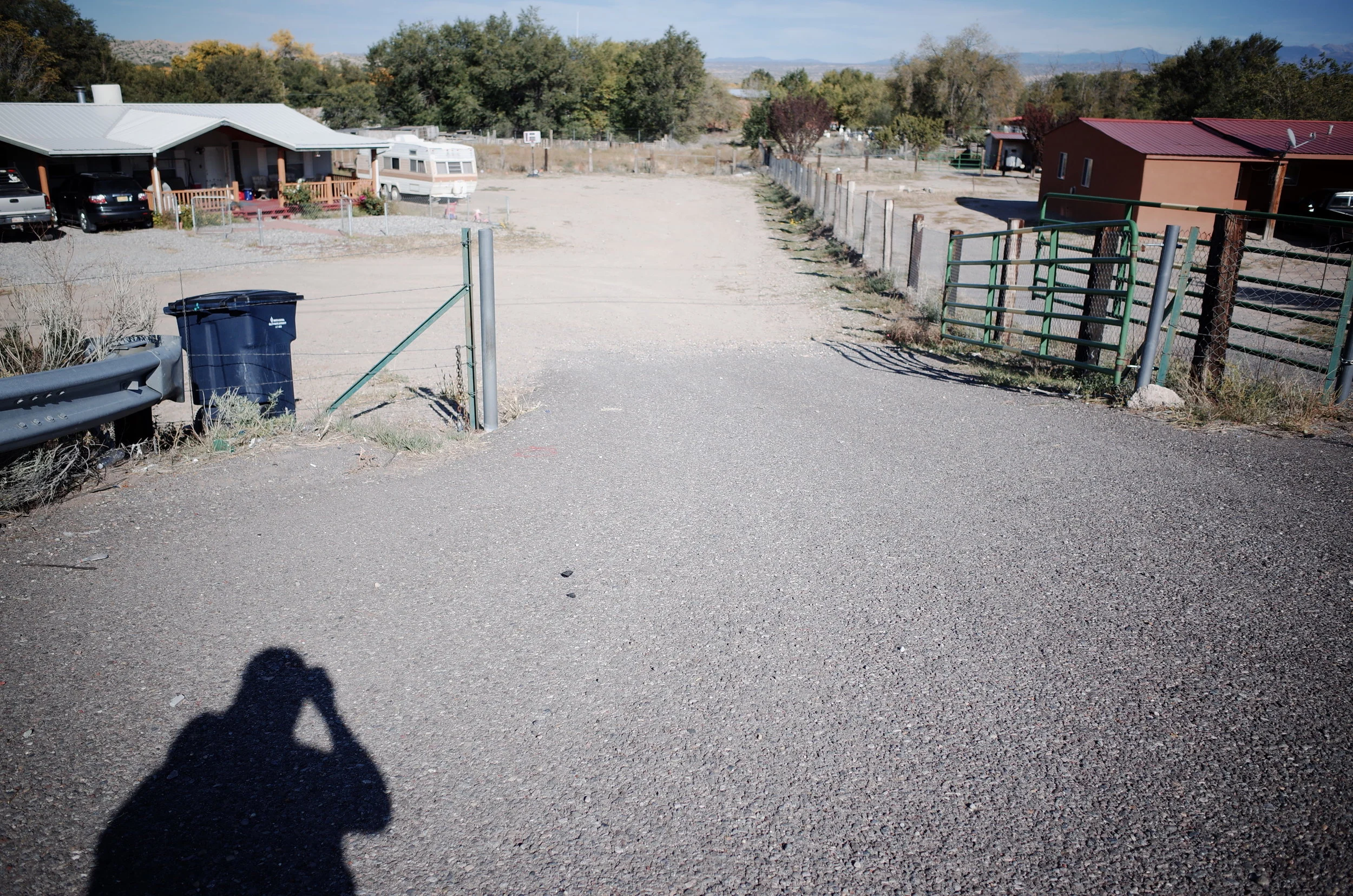 "Moonrise over Hernandez" Vantage point.