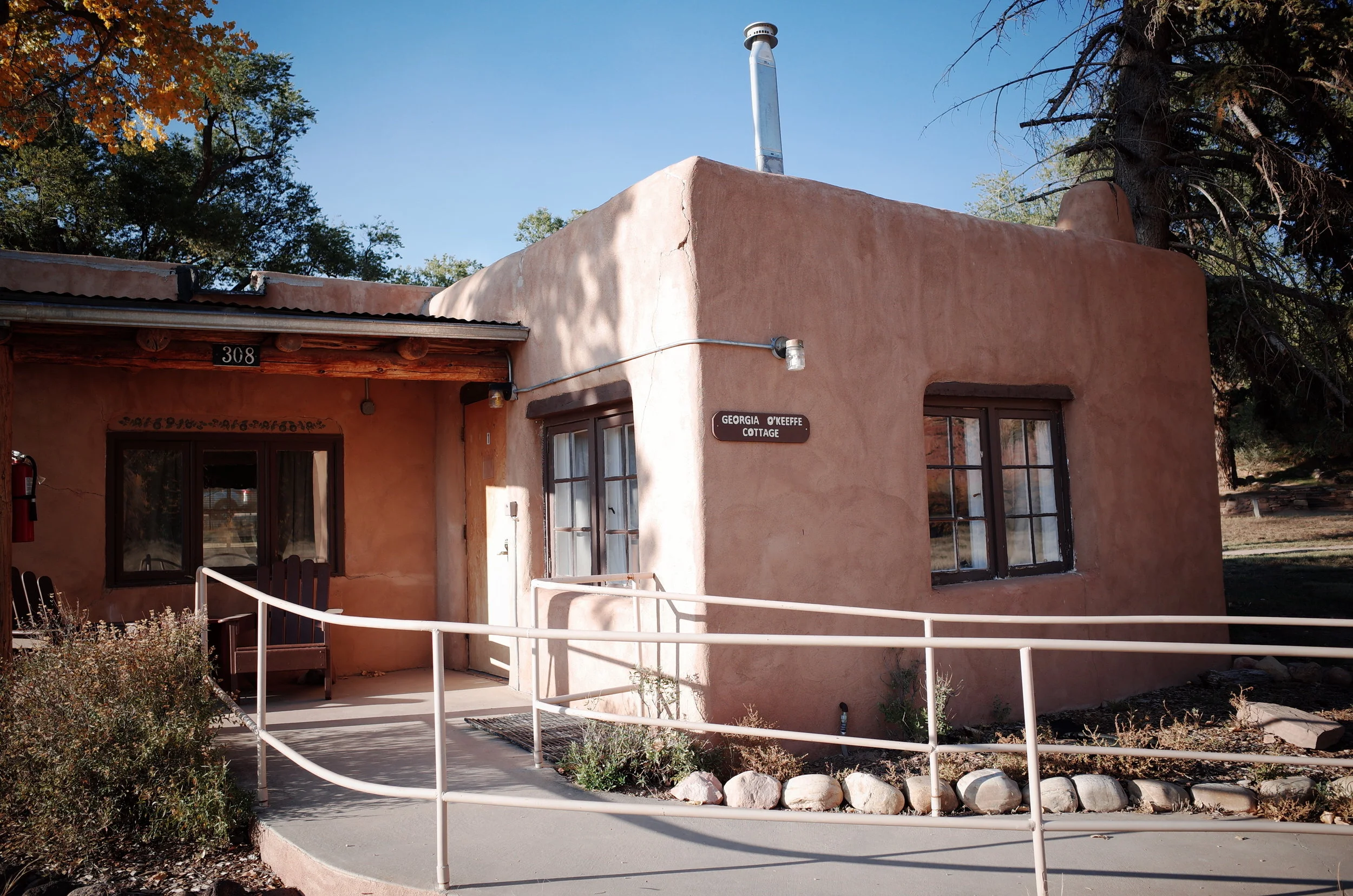 Georgia O'Keefe's Cottage.